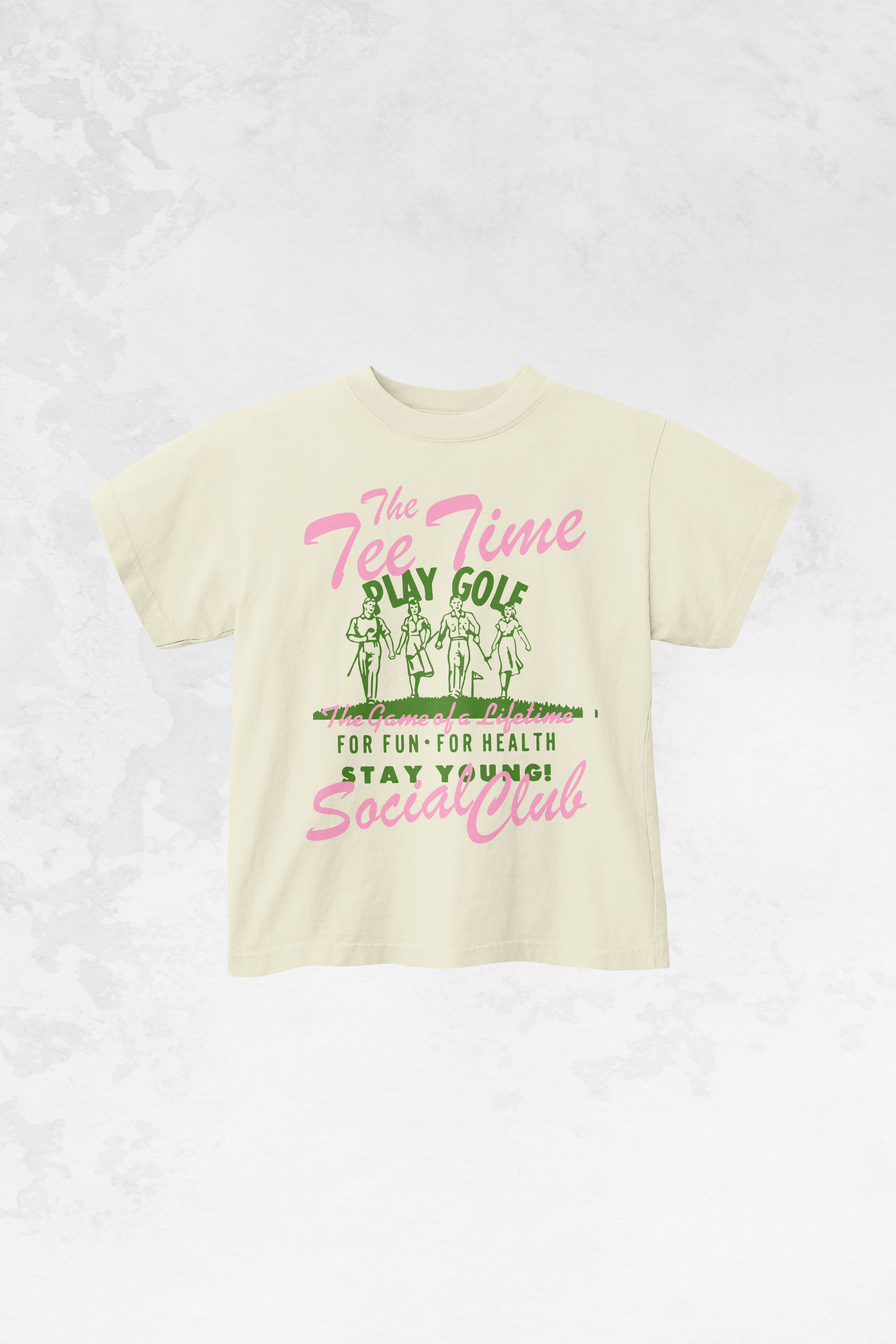 Underground Original Design: * KIDS * The Tee Time Social Club Oversized Kids T-Shirt