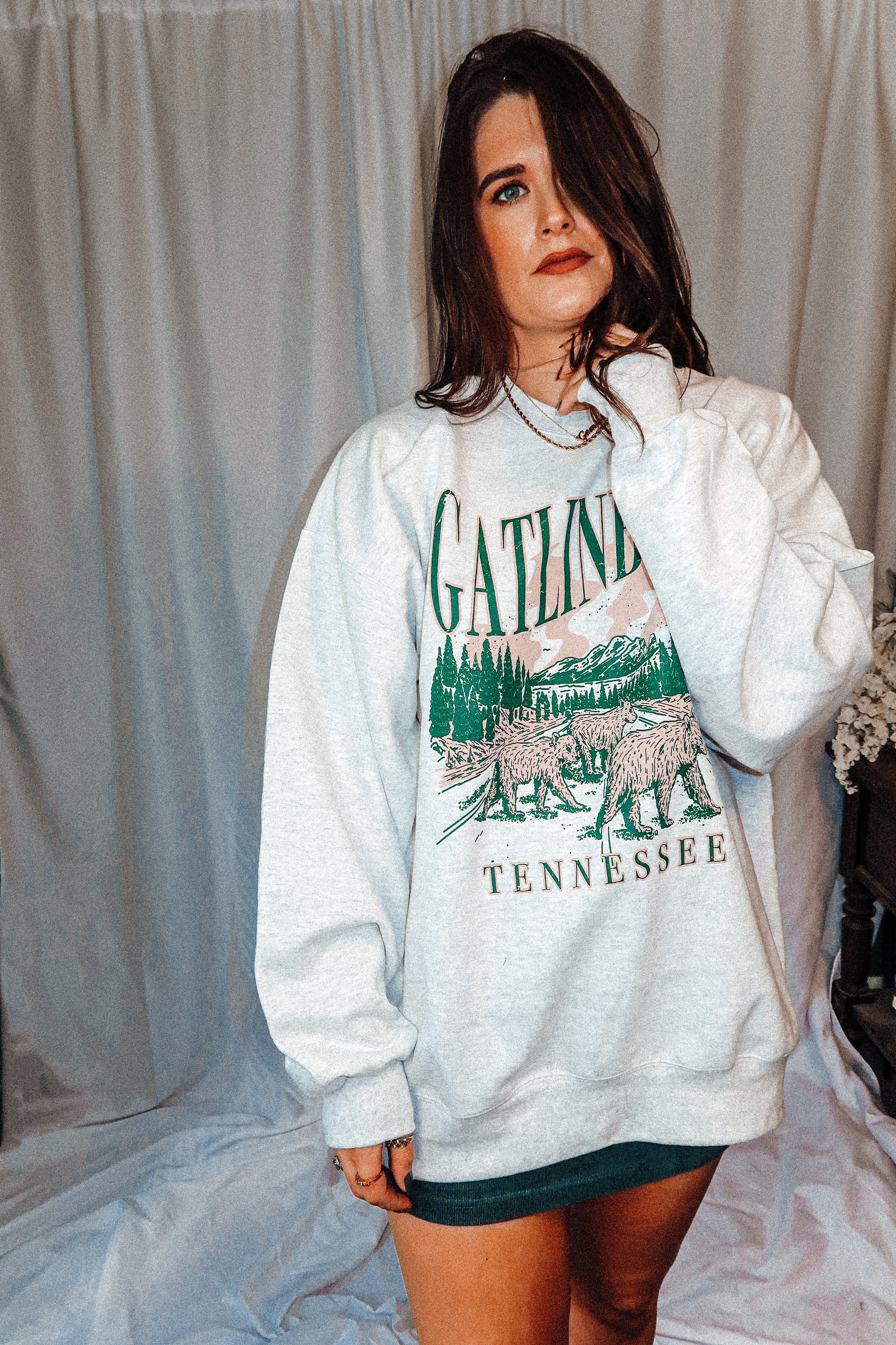 Underground Original Design: Gatlinburg Boxy Cotton 90s Sweatshirt