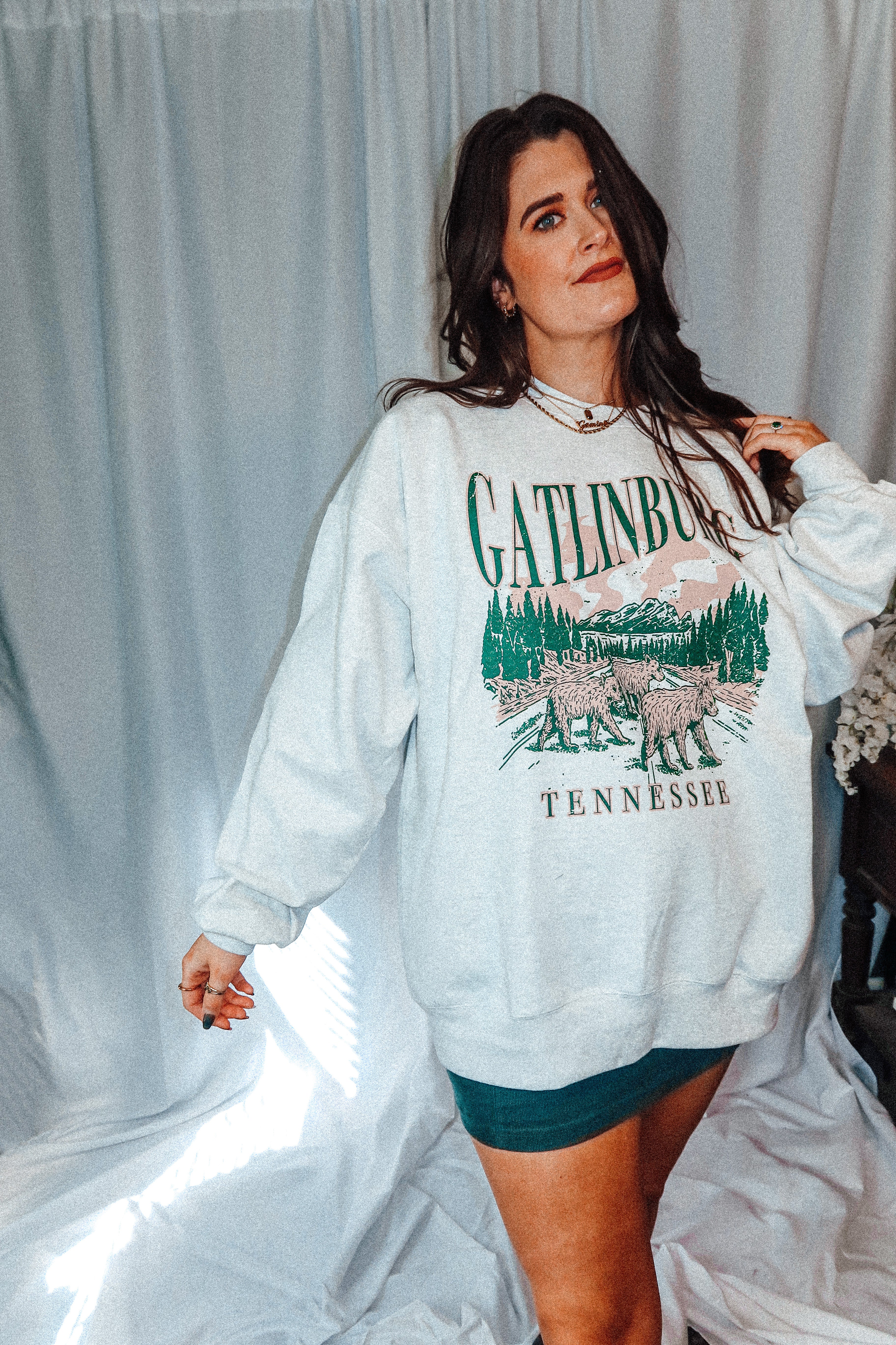 Underground Original Design: Gatlinburg Boxy Cotton 90s Sweatshirt