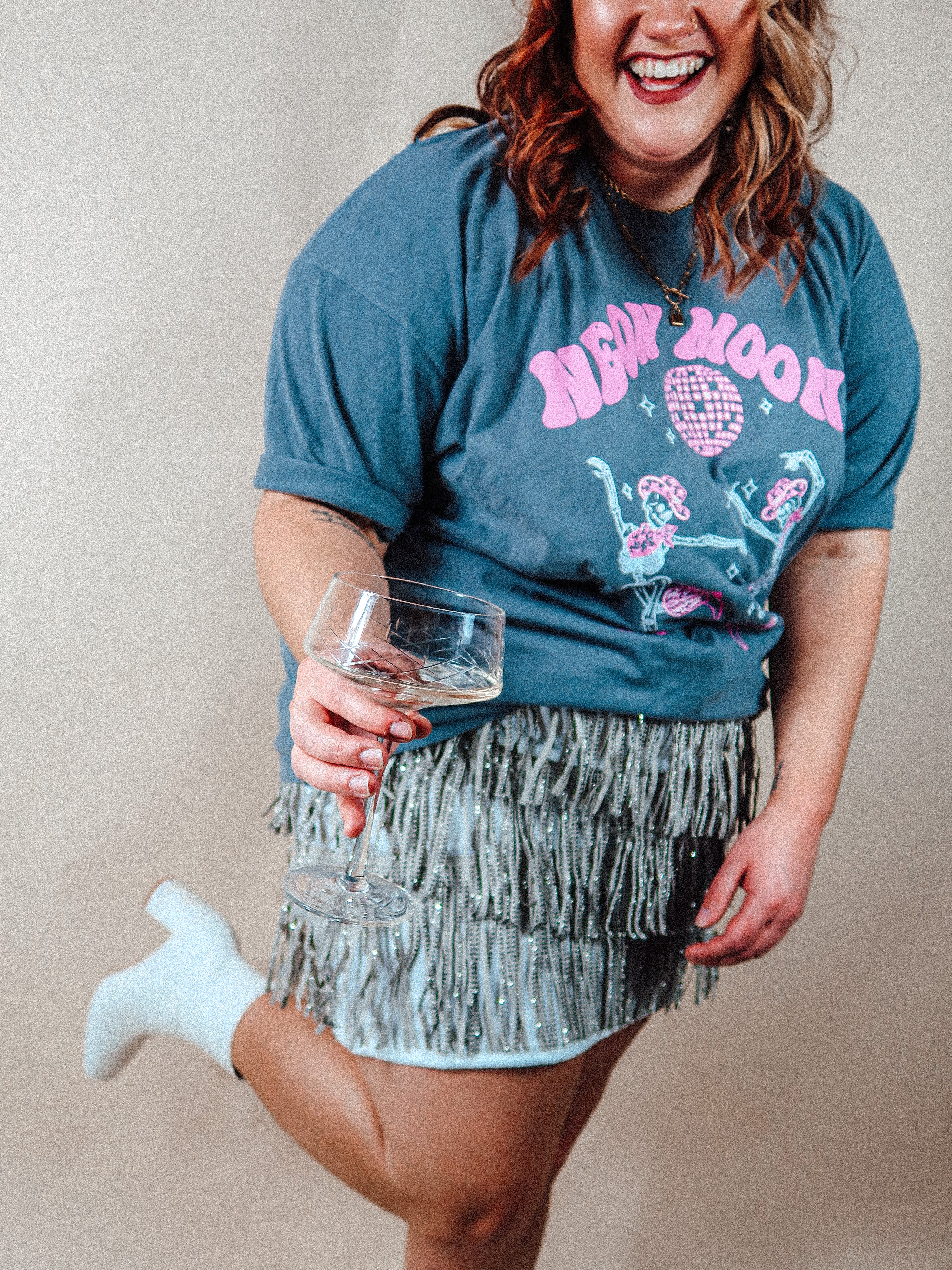 Adrian Festival Fringe Skirt | Curvy