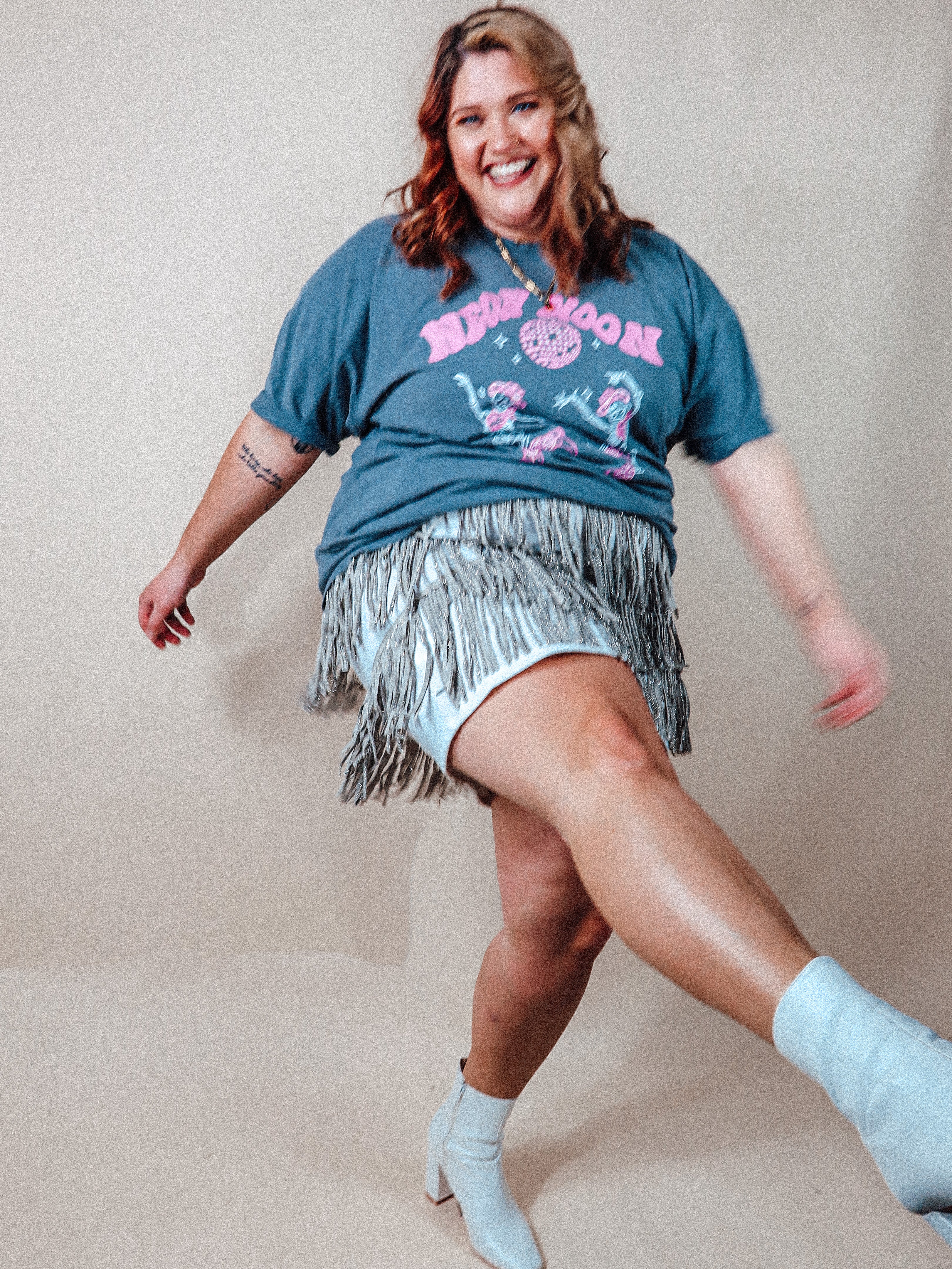 Adrian Festival Fringe Skirt | Curvy