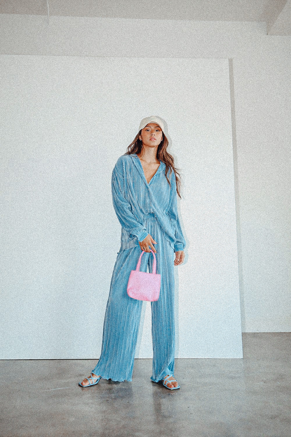 Charlie Pleated Oversized Blouse