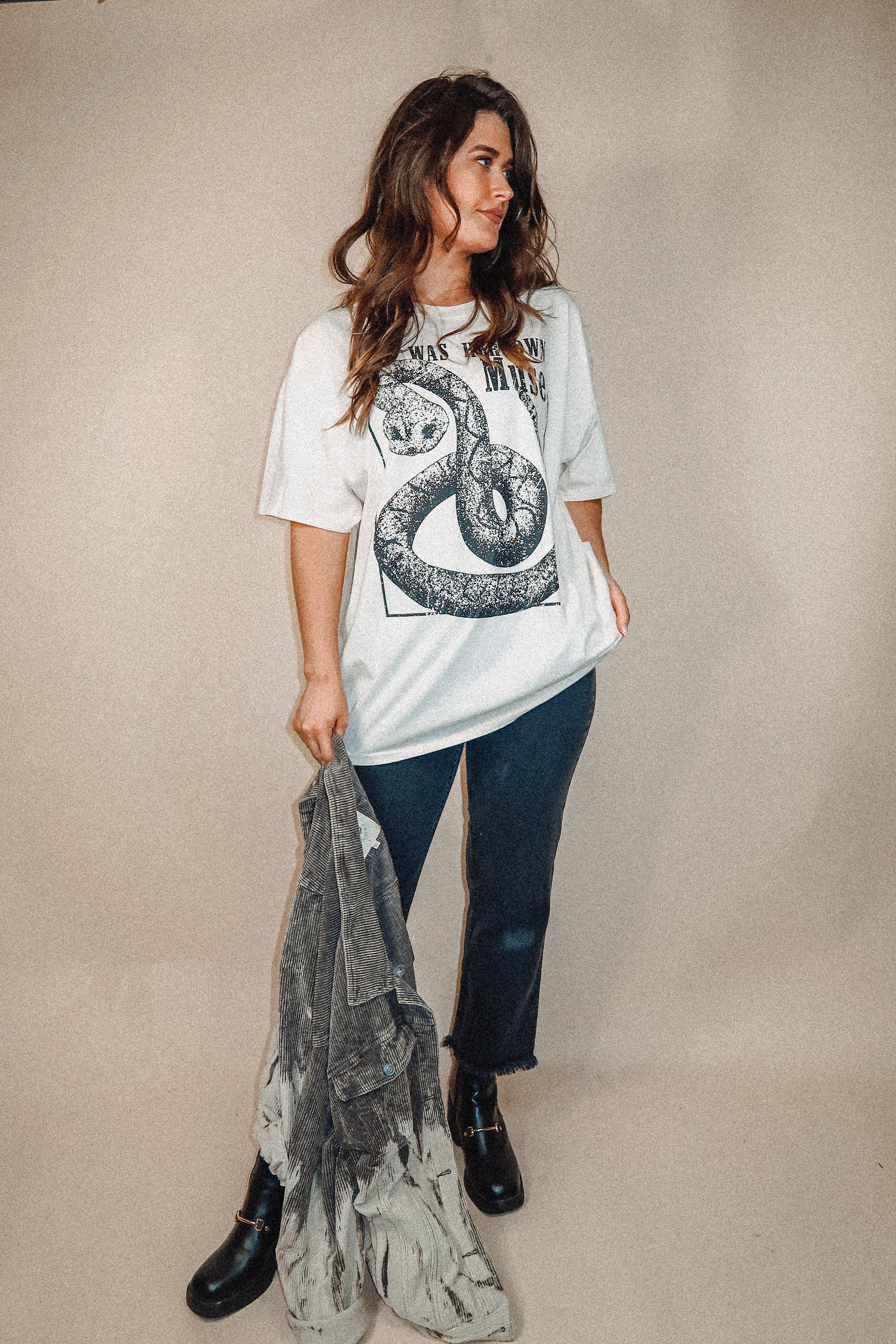 Underground Original Design: She Was Her Own Muse Oversized TShirt