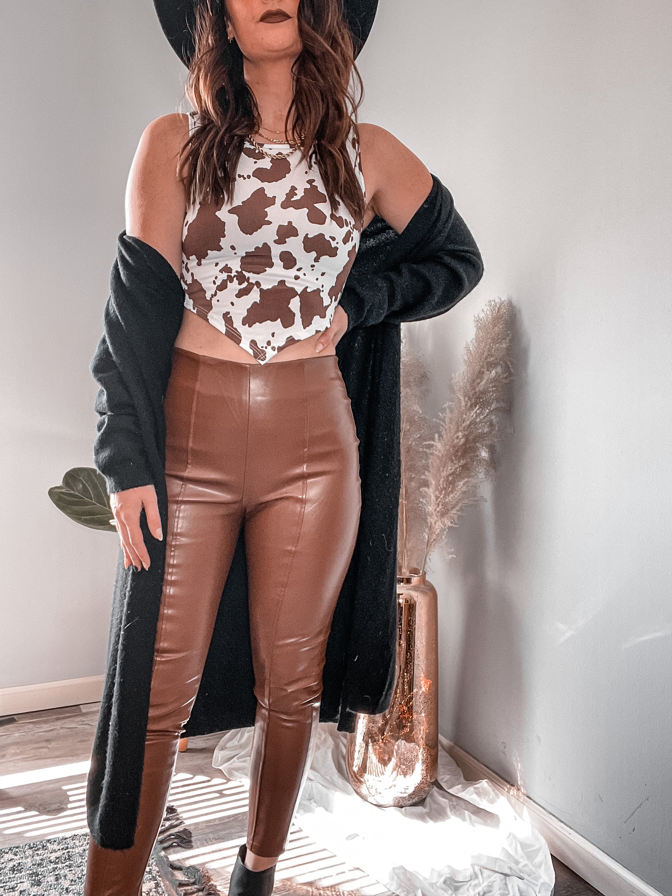 Classic PU Leather Pants