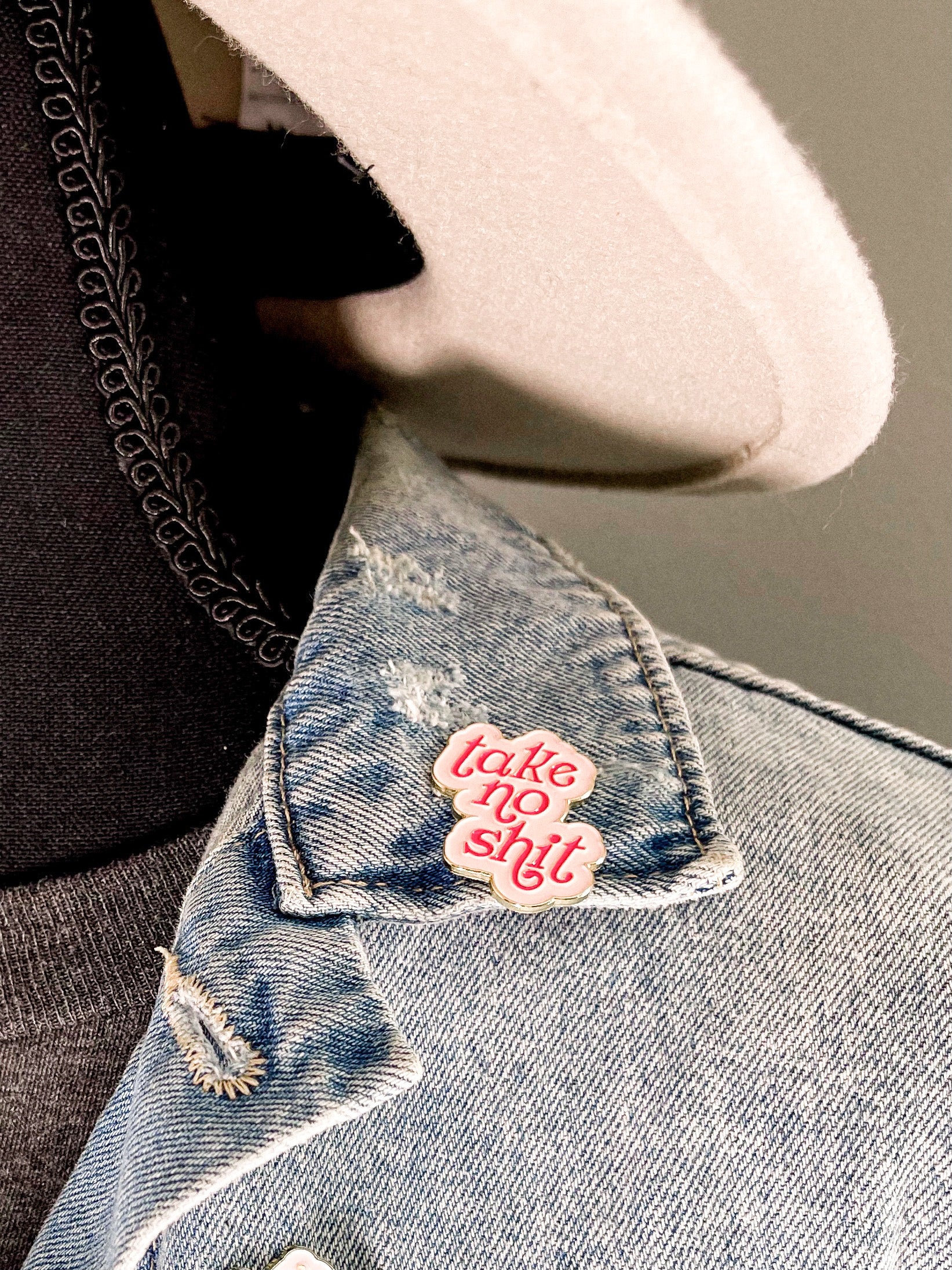 Take No Shit - Enamel Pin