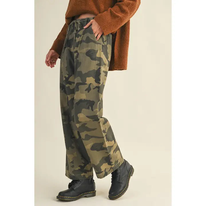 Baggy Leg Camo Pants