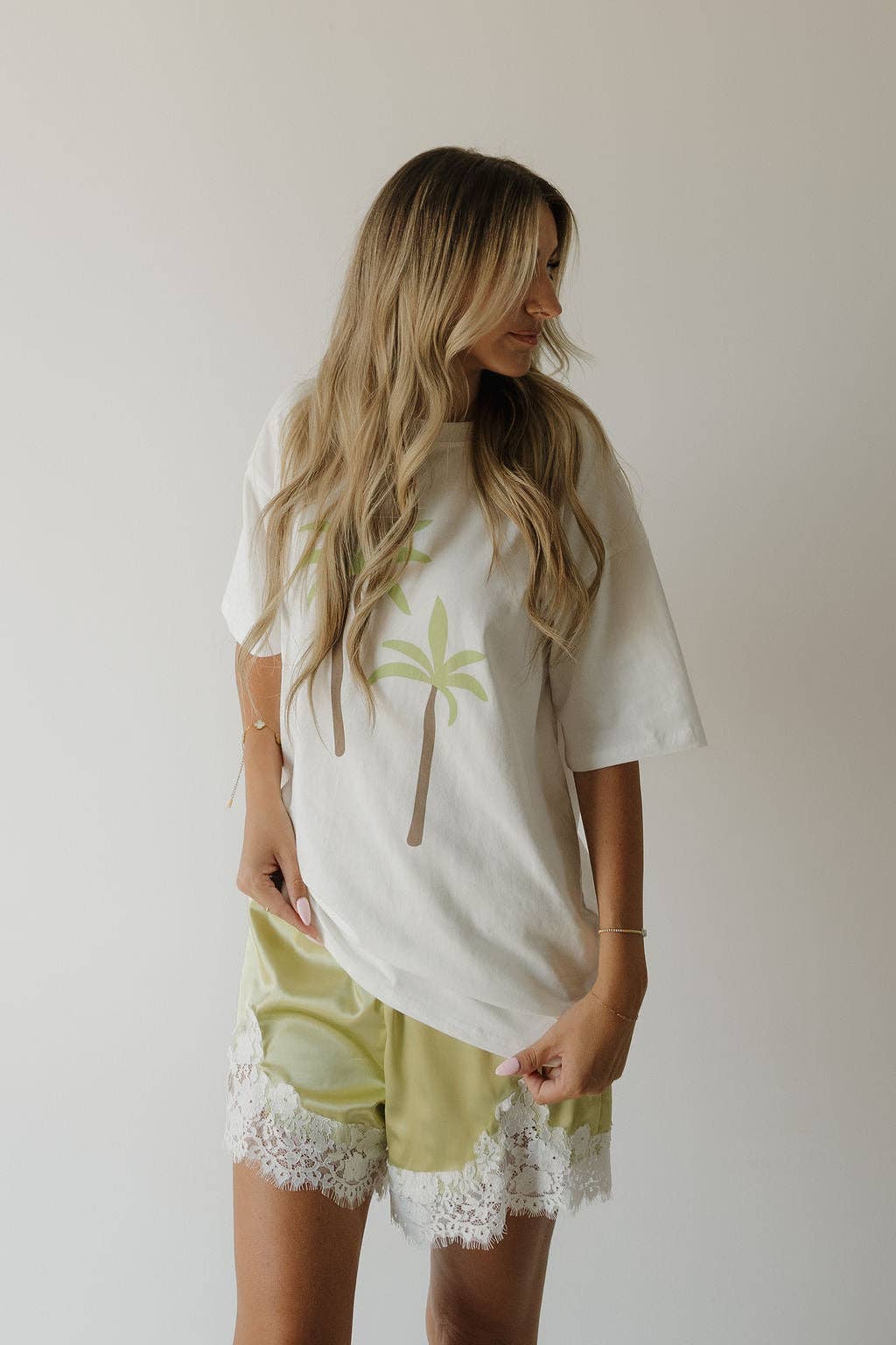 Prickly Pear Satin Shorts