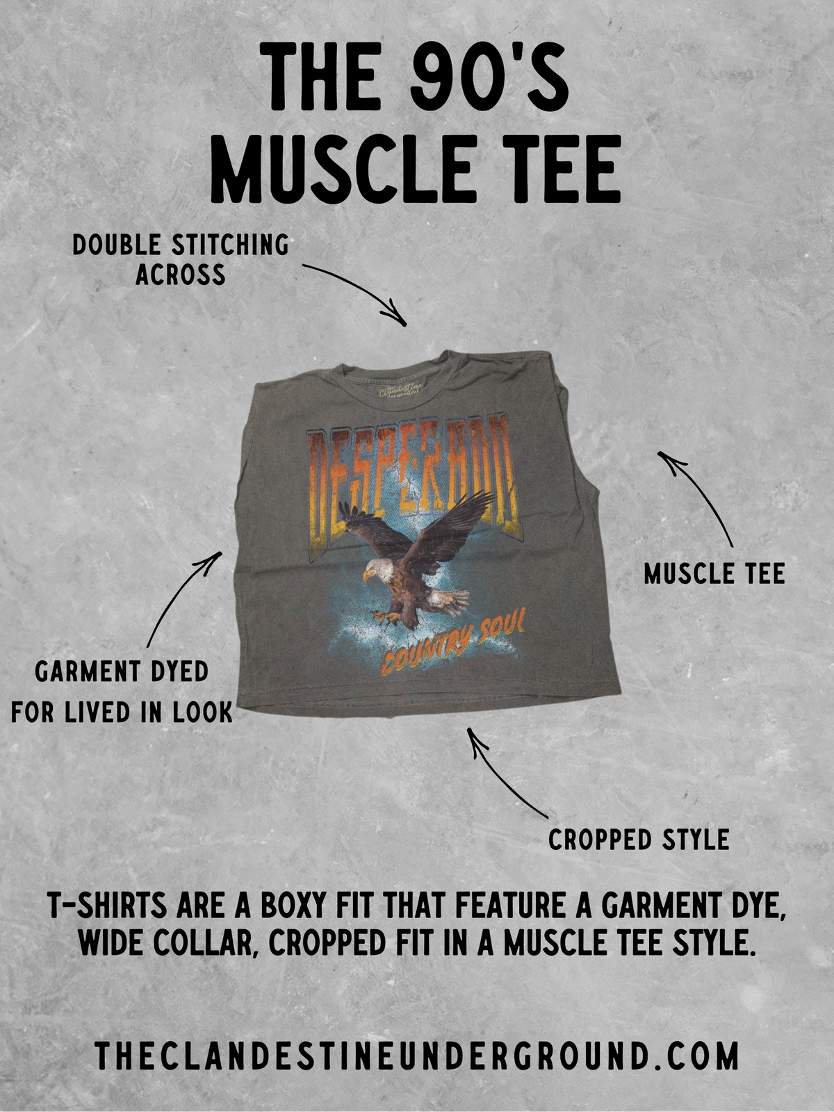 The Lake Days Club, Summer Muscle Tank