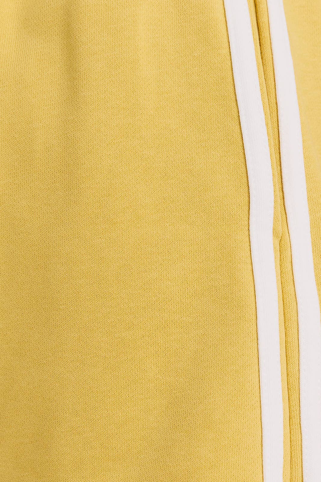 HIGH WAISTED SIDE STRIPES TRACK SHORTS