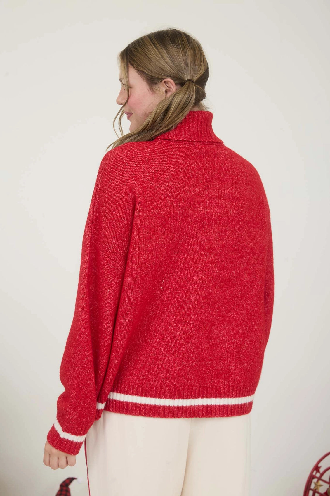Apres Knit Ski Turtleneck Sweater