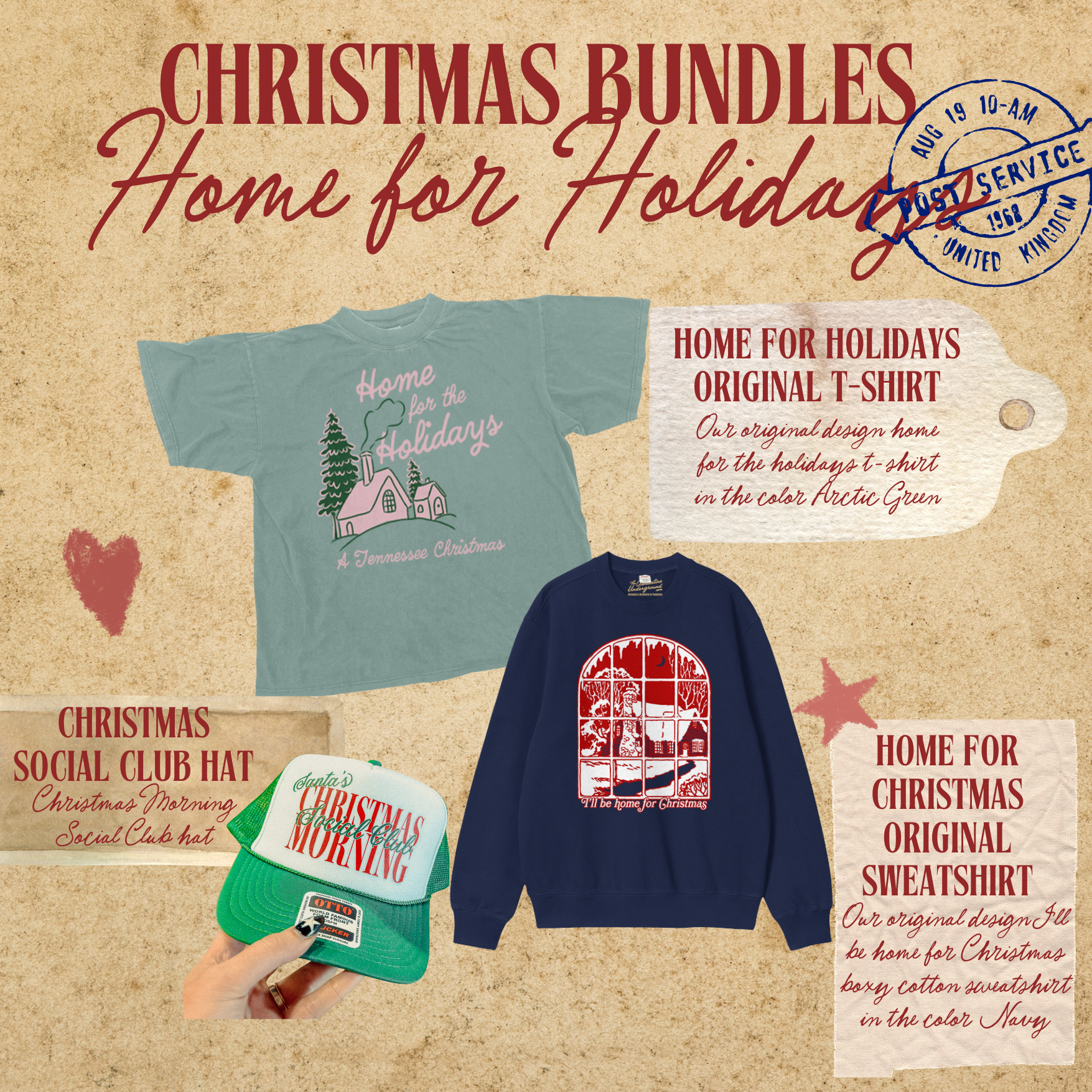 Underground Original Christmas Bundle: Home for the Holidays