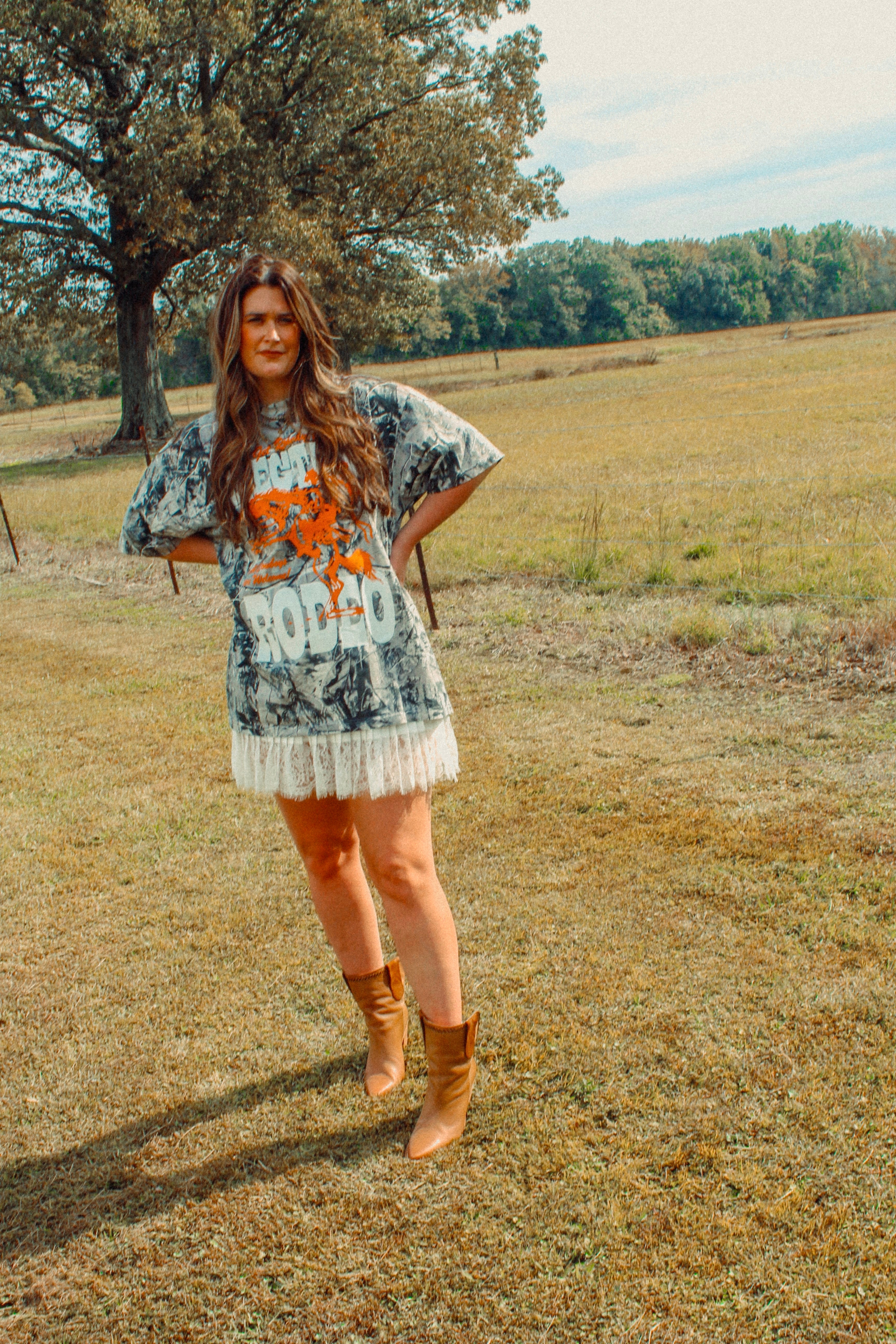 Lace Detail Slip Skirt