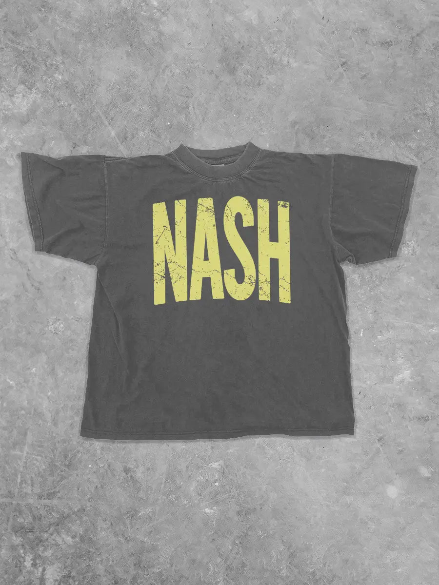 Underground Original Design: NASH | Nashville, Tennessee Boxy Cotton TShirt