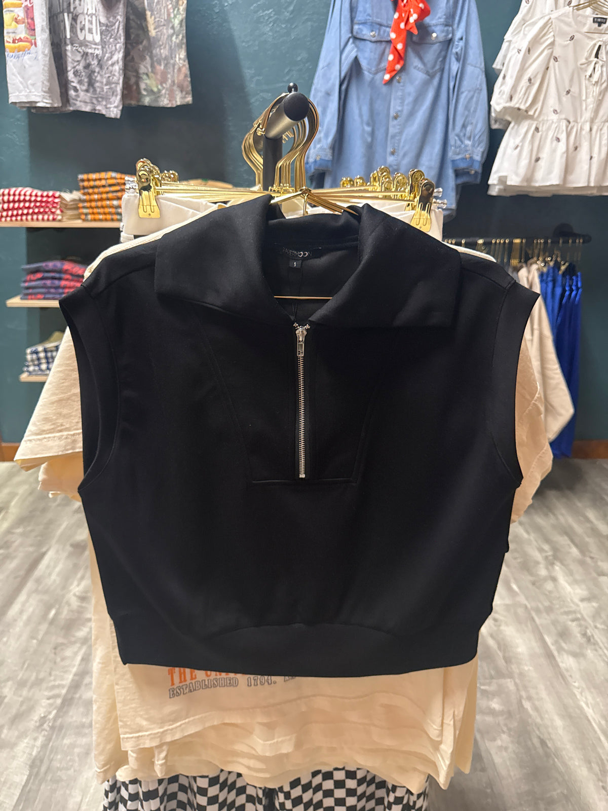 Athleisure Shawl Neck Short Set