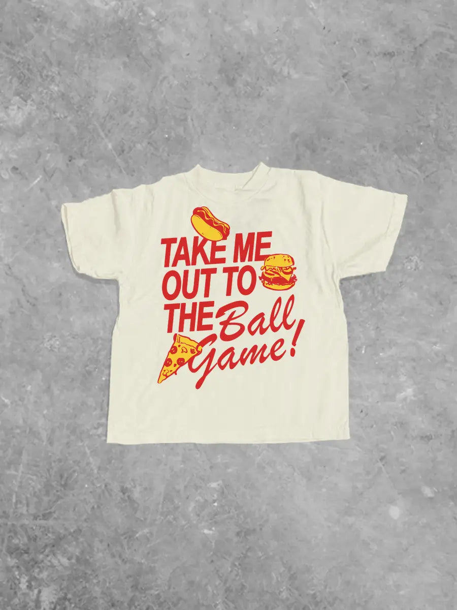 Underground Original Design: * KIDS * Take Me out to the Ball Game, Kids Boxy T-Shirt
