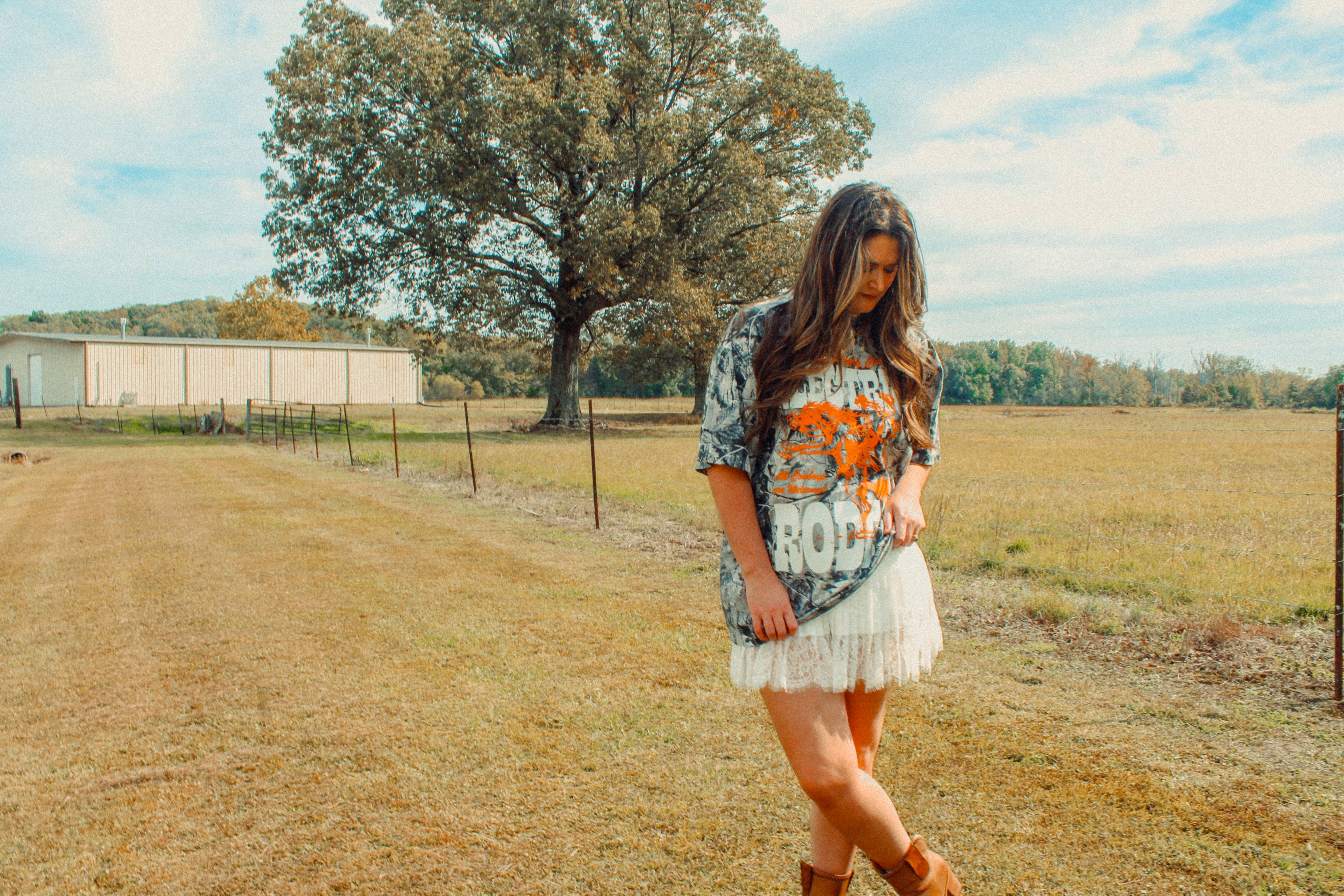Lace Detail Slip Skirt