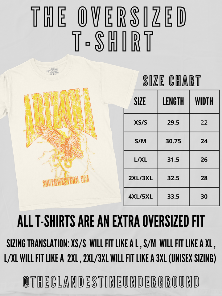 Underground Original Design: Grizzlies World Champs Oversized T-Shirt