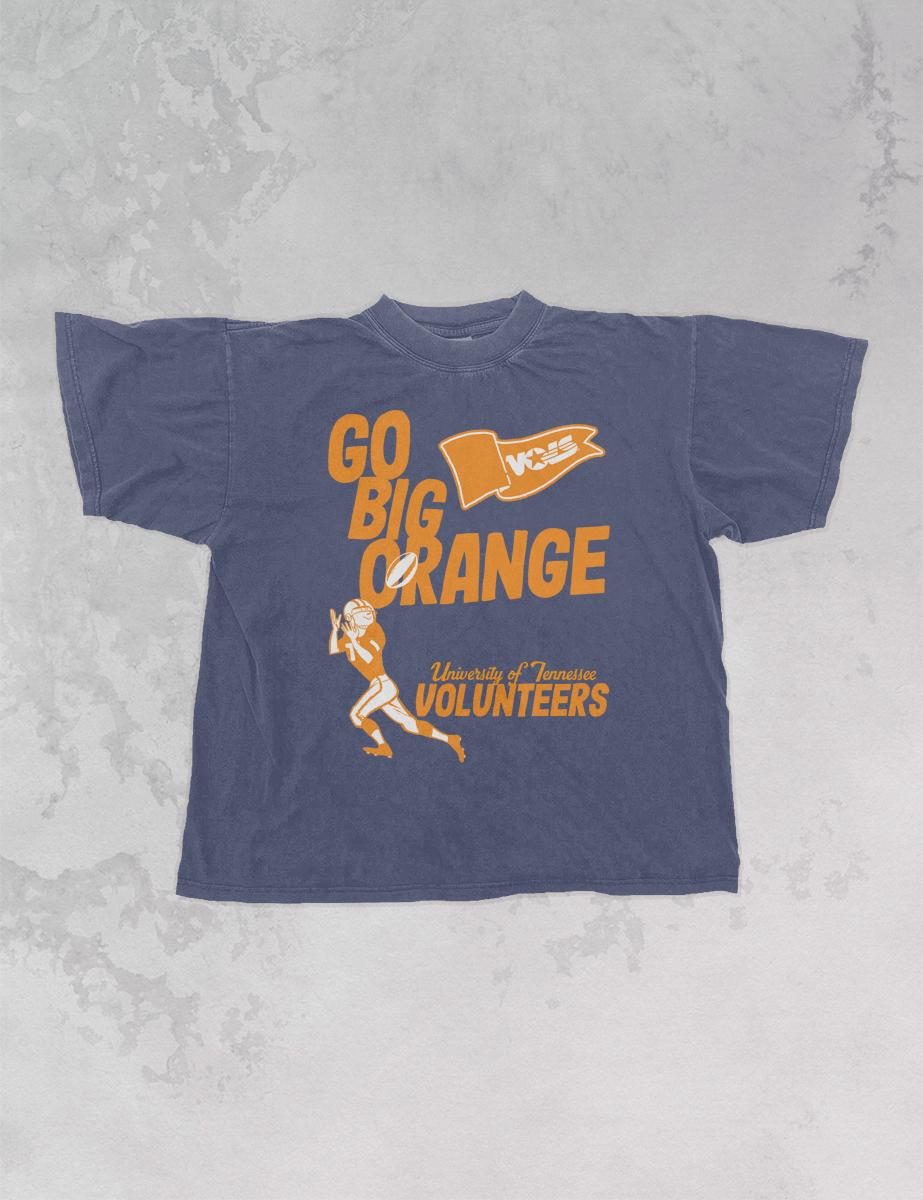 Underground Original Design: Go Big Orange, Volunteers Vintage Oversized TShirt