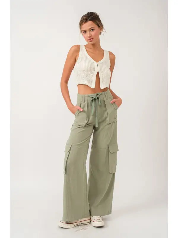 Maya Utility Wide Leg Pants