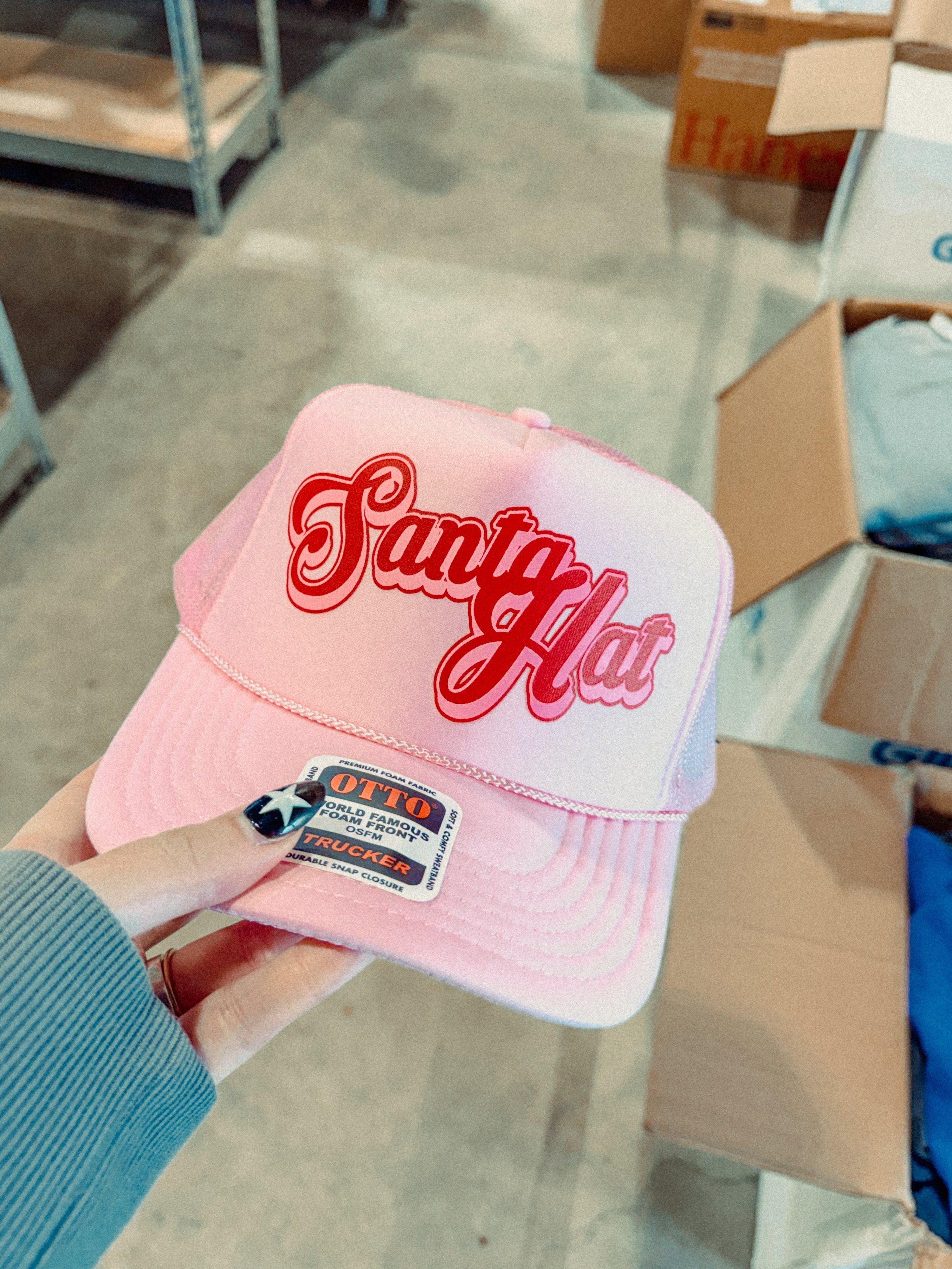 Underground Original Design: Santa Hat, Holiday Trucker Hat