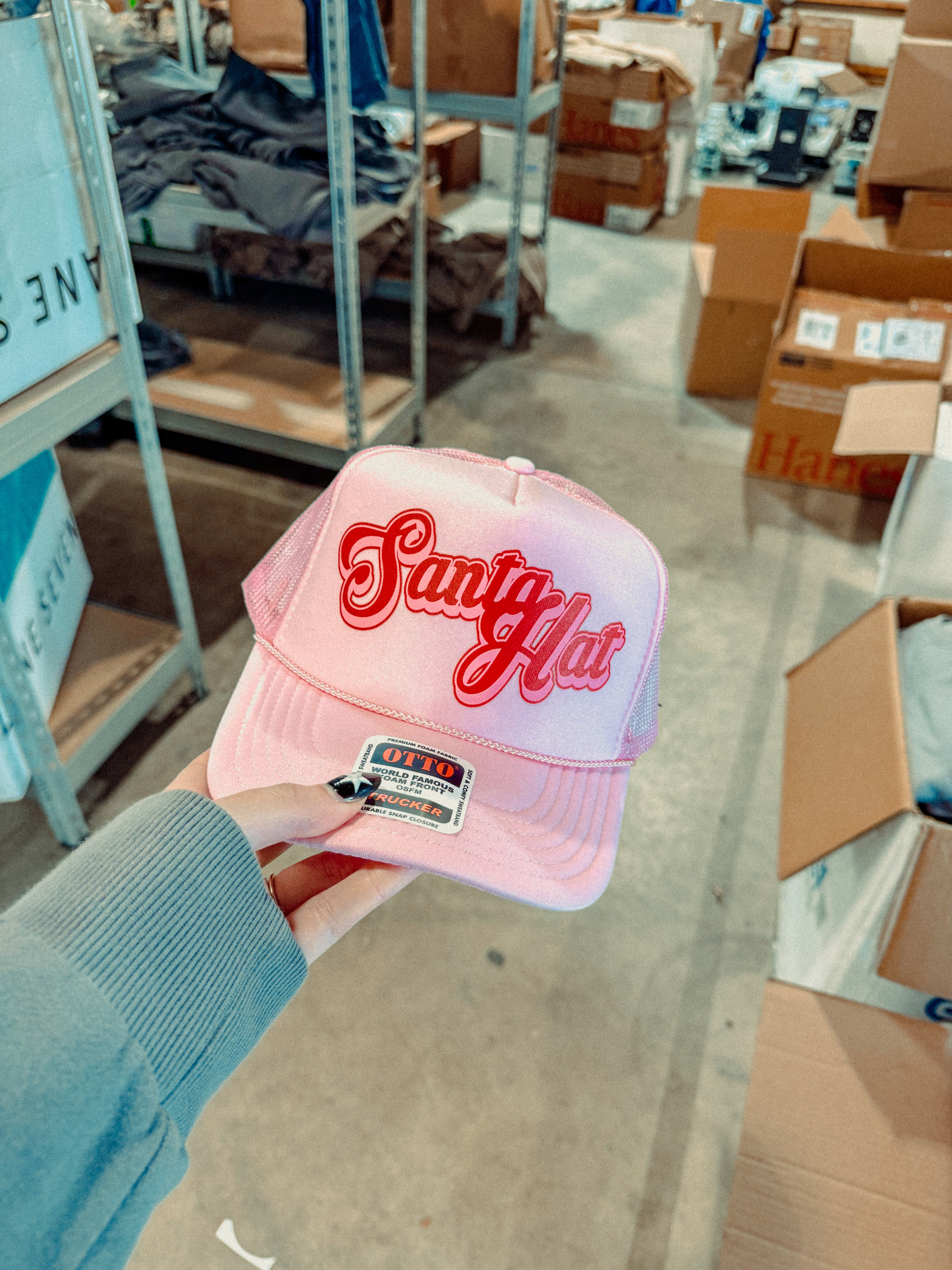 Underground Original Design: Santa Hat, Holiday Trucker Hat