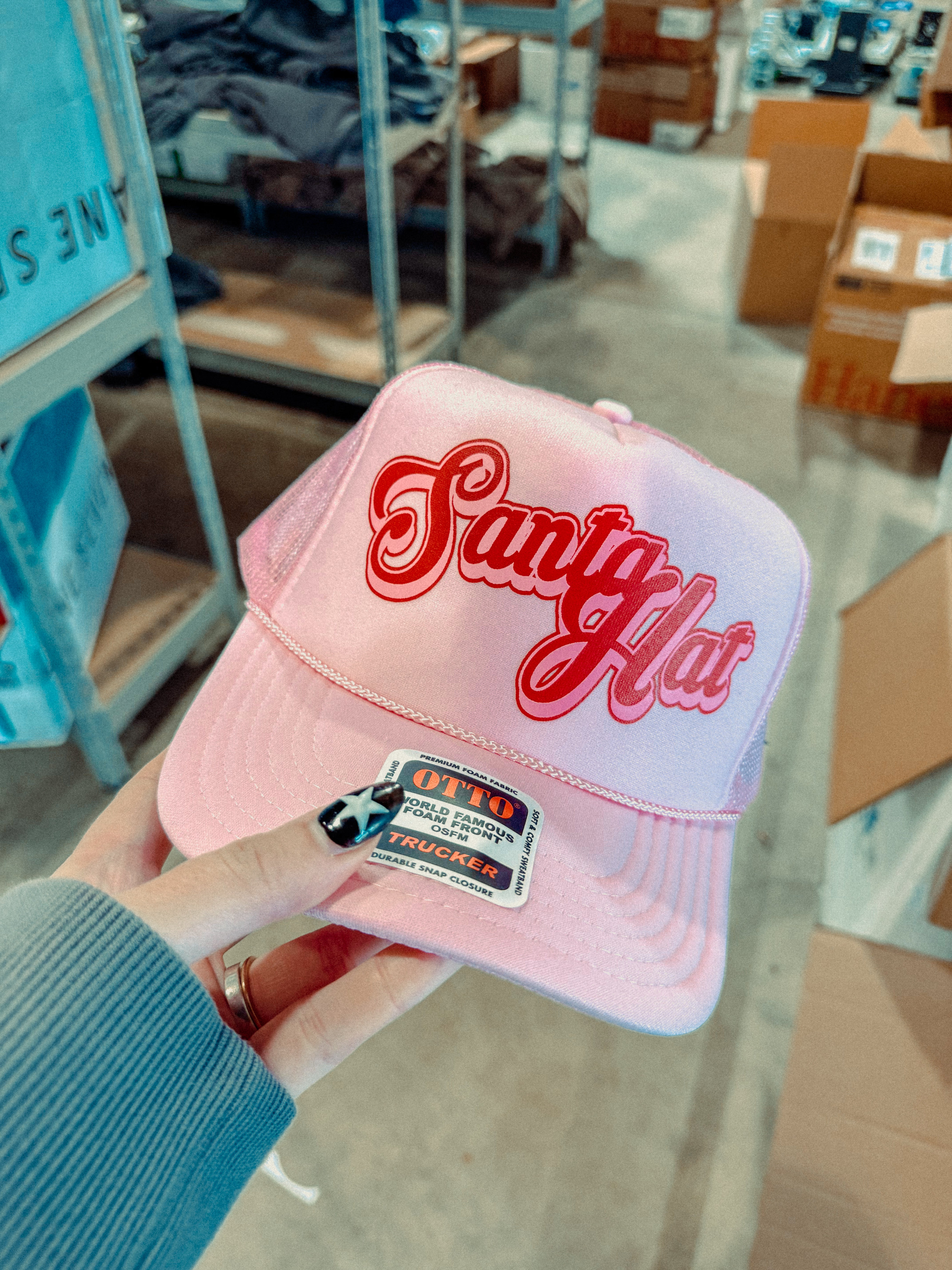 Underground Original Design: Santa Hat, Holiday Trucker Hat