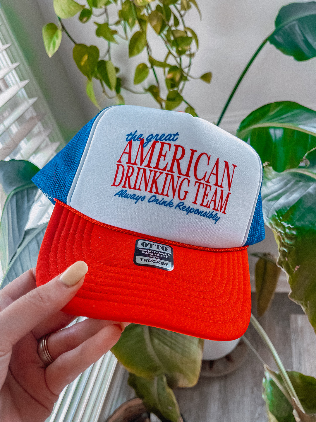 Underground Original Design: Great American Drinking Team, Summer Trucker Hat