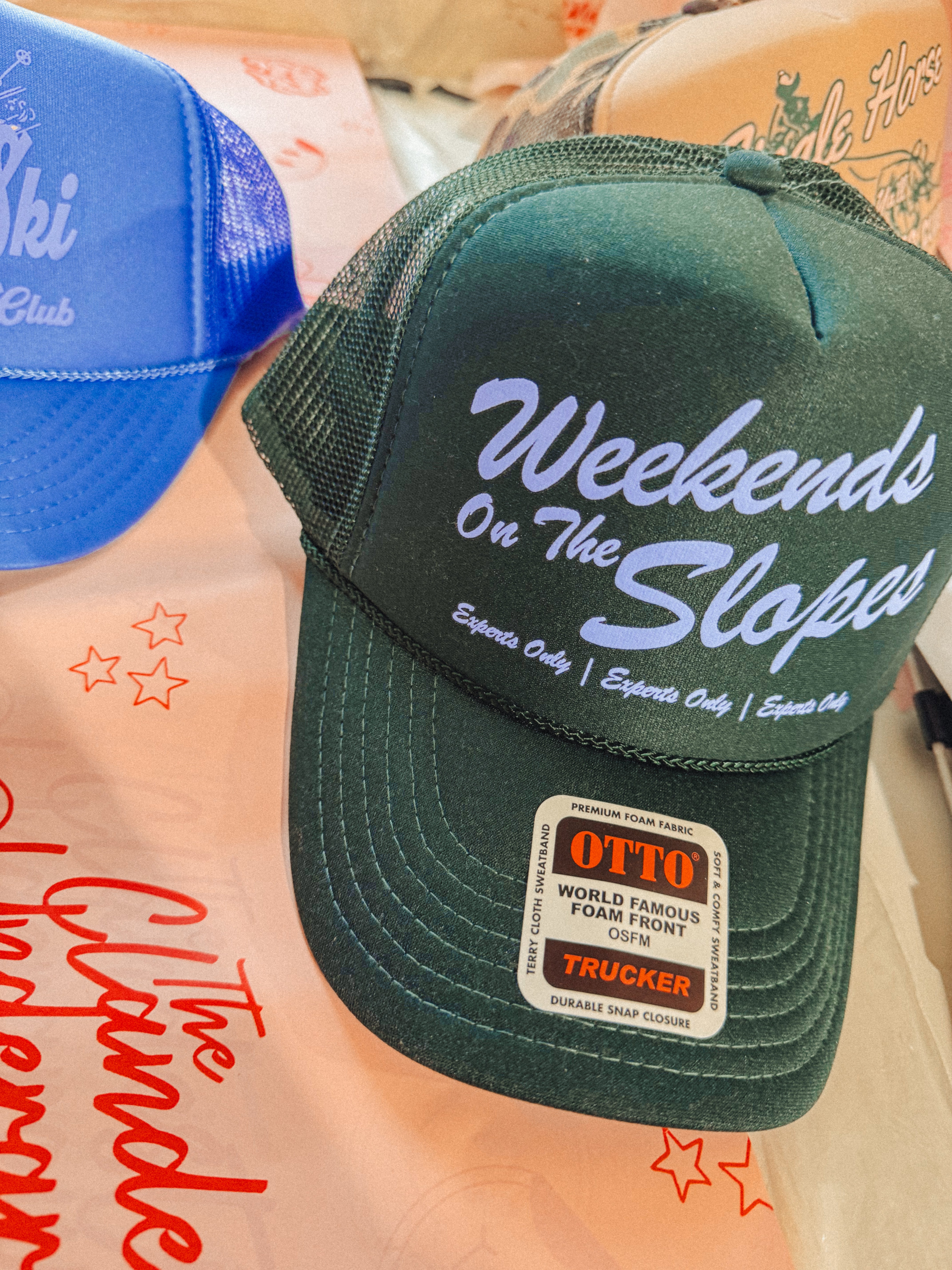 Underground Original Design: Weekends on the Slopes Trucker Hat