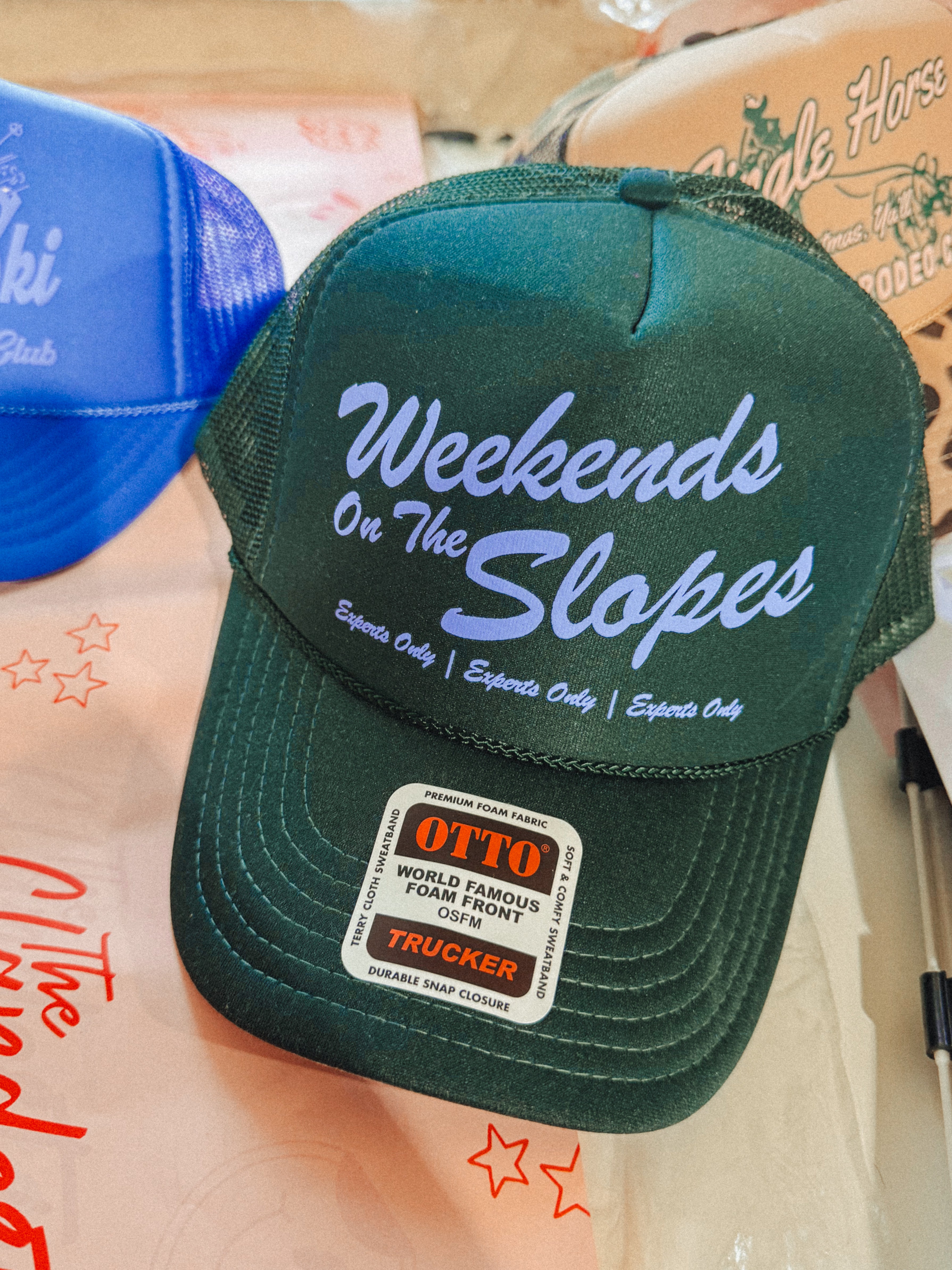 Underground Original Design: Weekends on the Slopes Trucker Hat