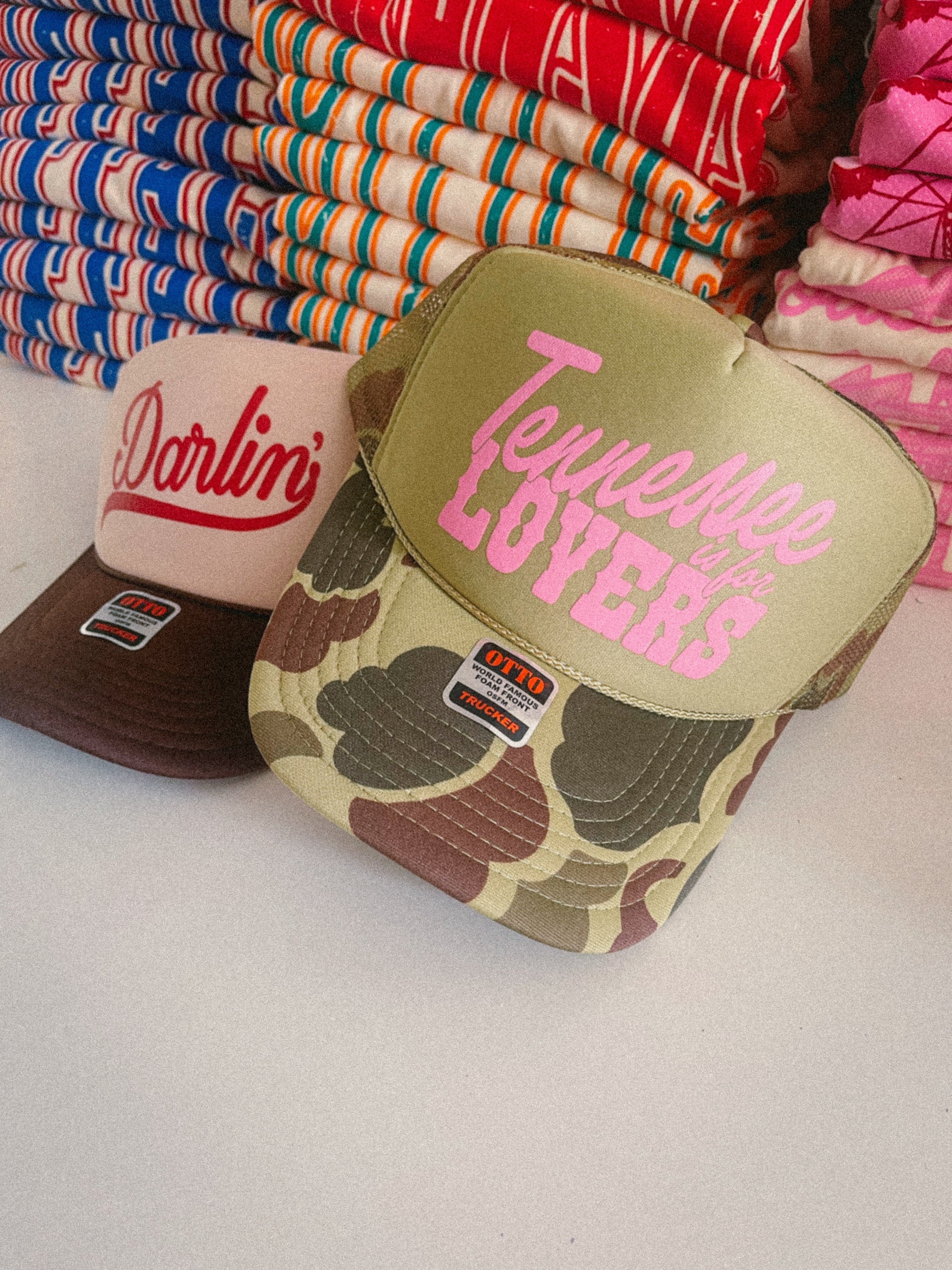 Underground Original Design: For Lovers, Tennessee (Pink) Trucker Hat