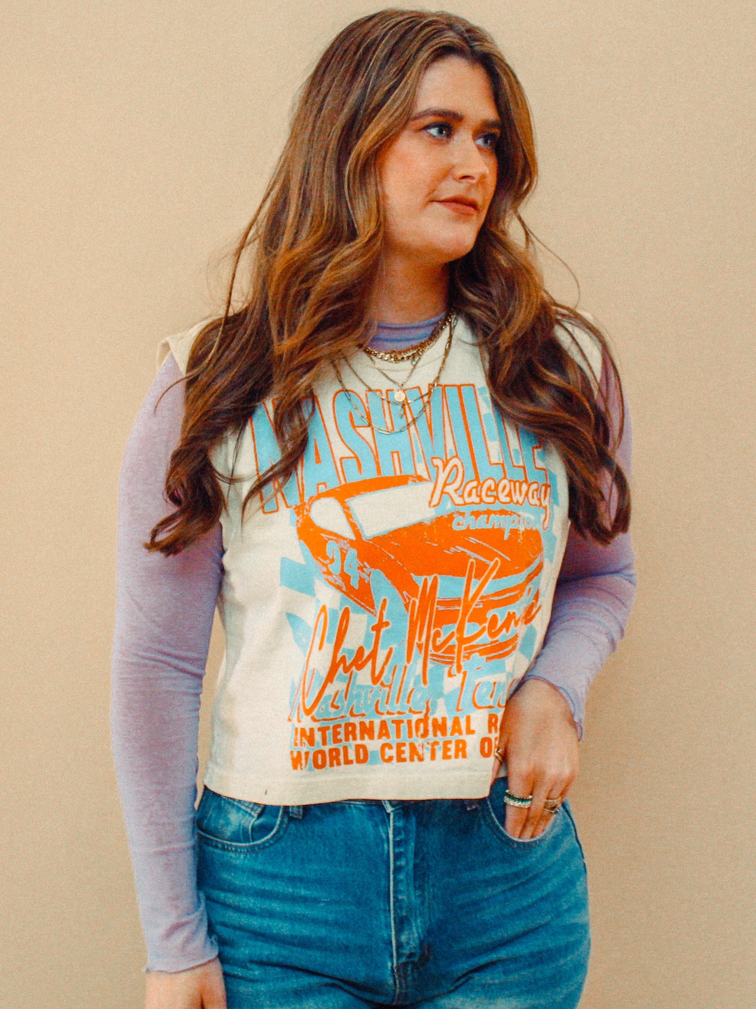 Underground Original Design: Nashville Raceway Champion Muscle Tank