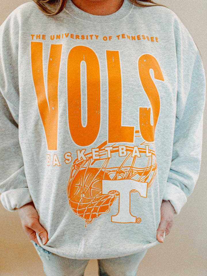 Underground Original Design: Tennessee Vols Basketball Oversized 90s Sweatshirt