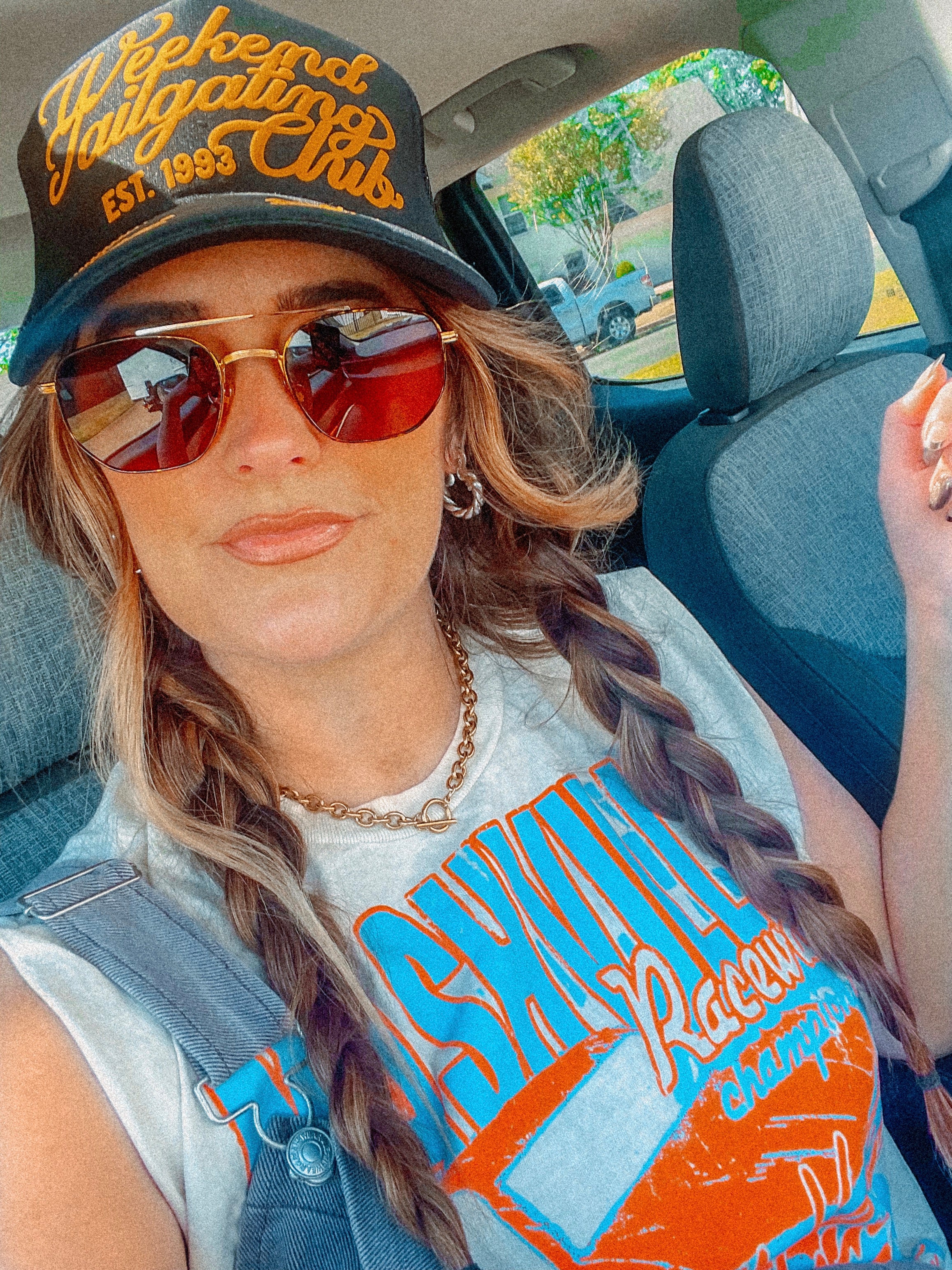 Underground Original Design: Weekend Tailgating Club 90's College Trucker Hat