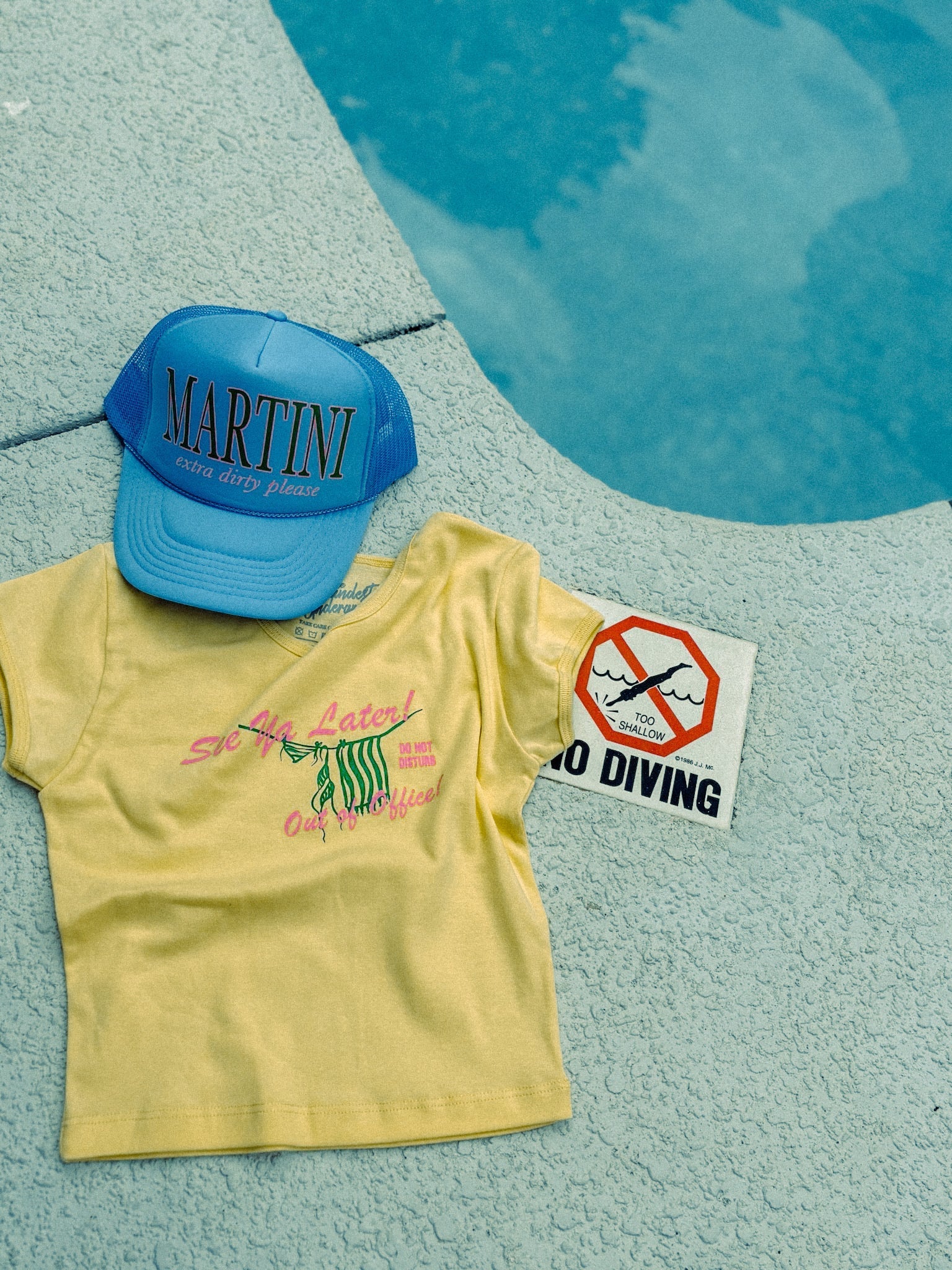 Underground Original Design: See Ya, Out of Office Micro-Ribbed Baby Tee