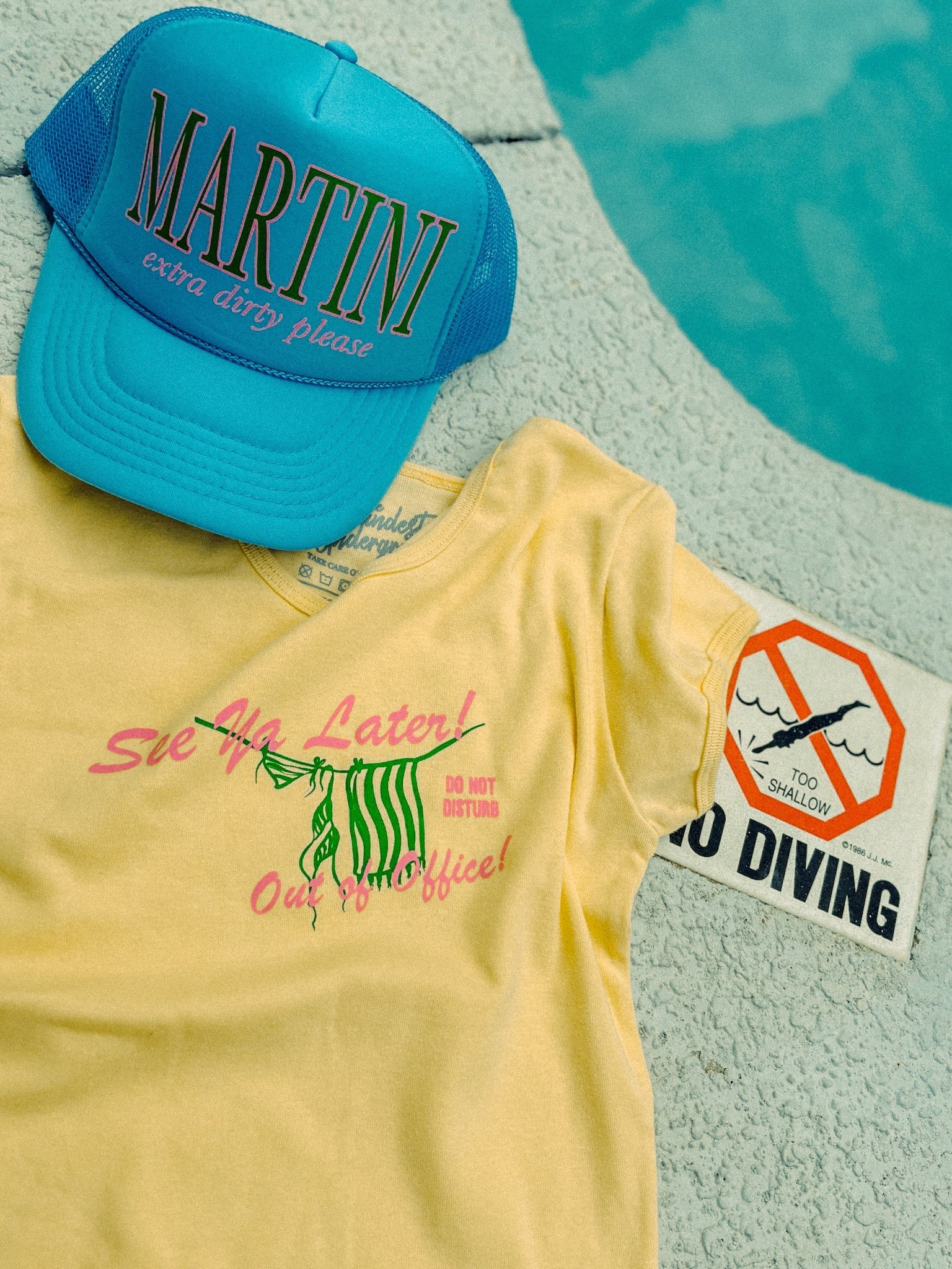 Underground Original Design: See Ya, Out of Office Micro-Ribbed Baby Tee