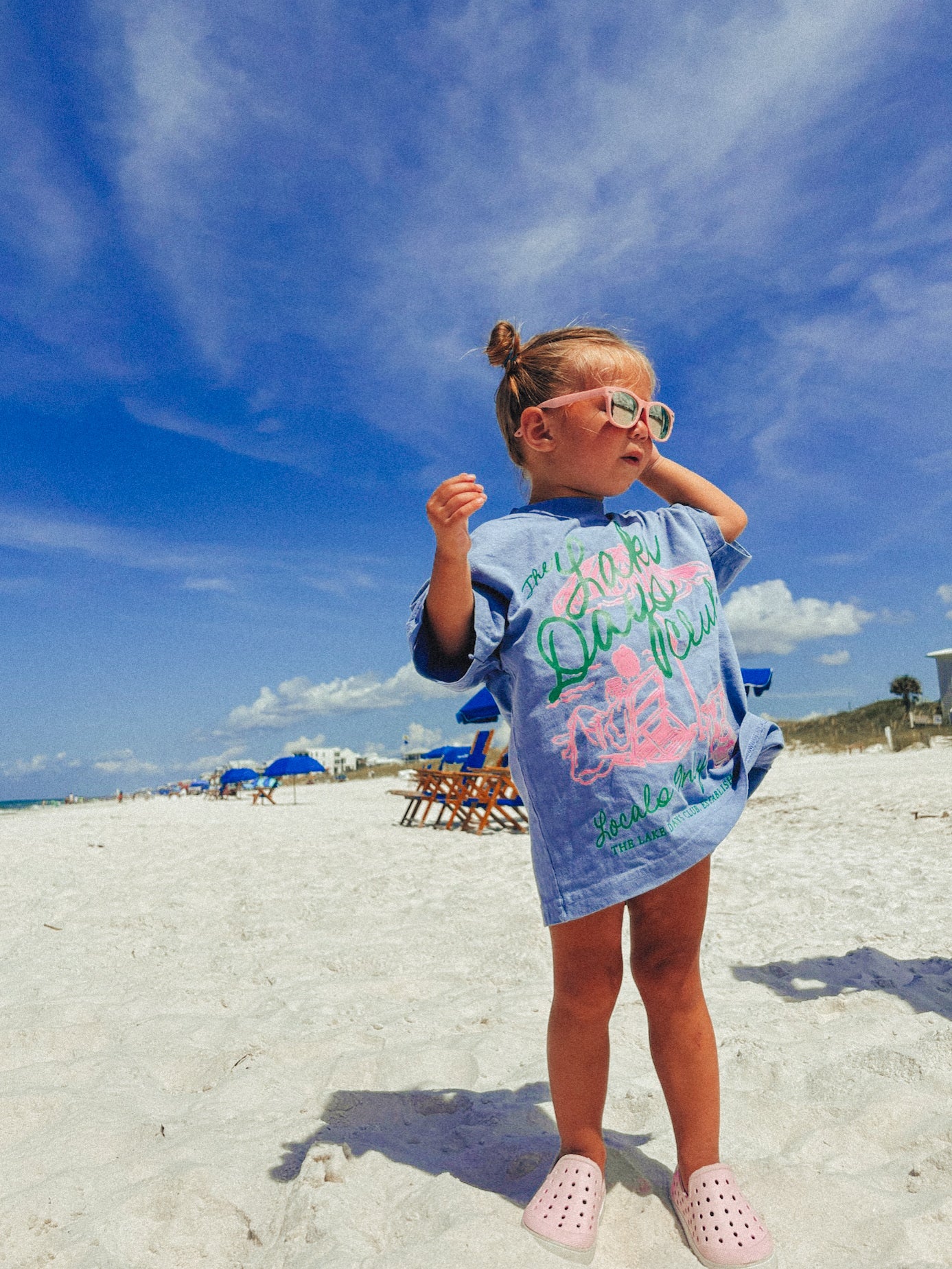 Underground Original Design: * KIDS * The Lake Days Club Oversized Kids T-Shirt