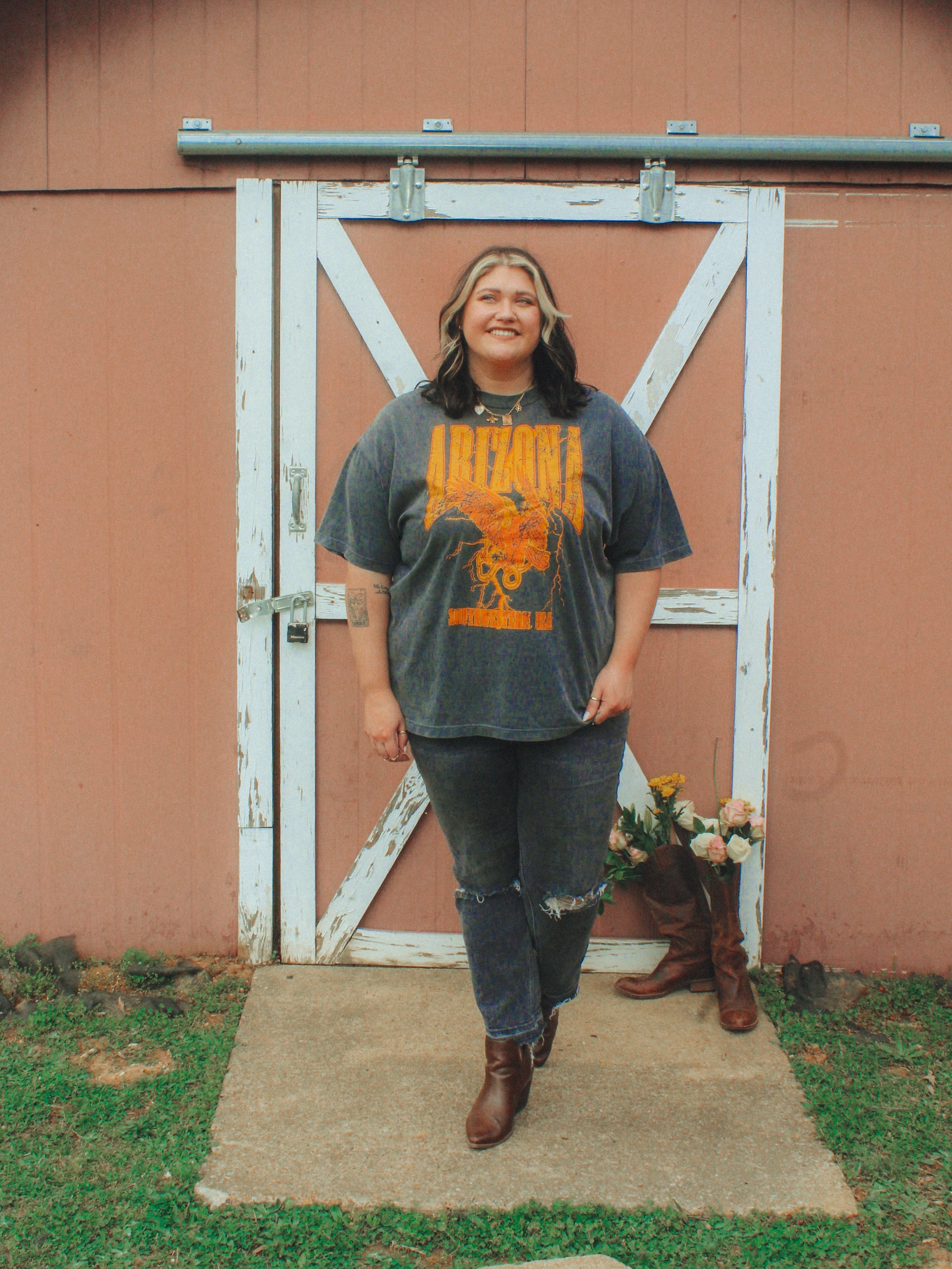 Underground Original Design: Arizona Southwestern USA Boxy Oversized TShirt