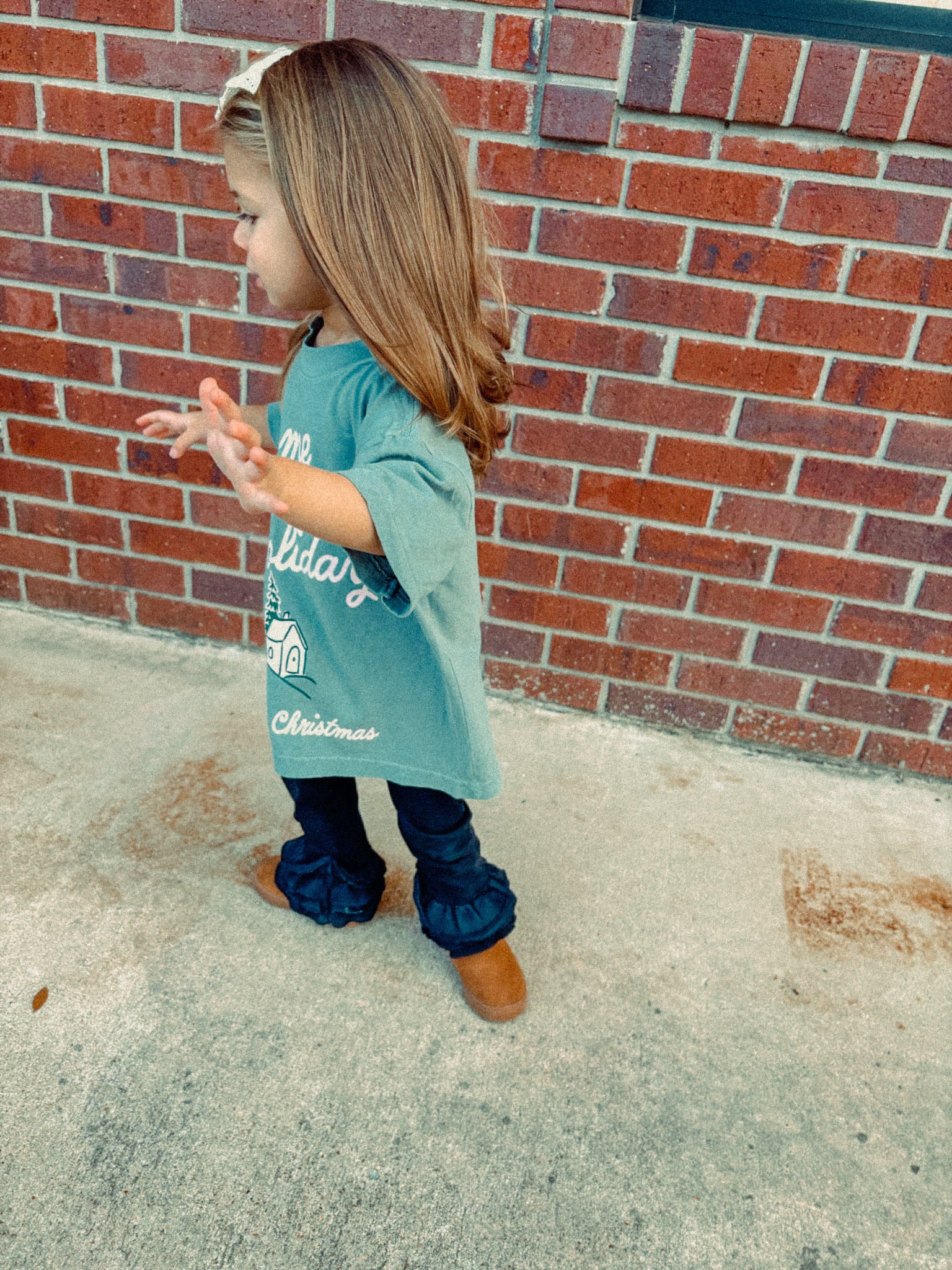 * KIDS * Home for the Holidays, TN Christmas Boxy T-Shirt