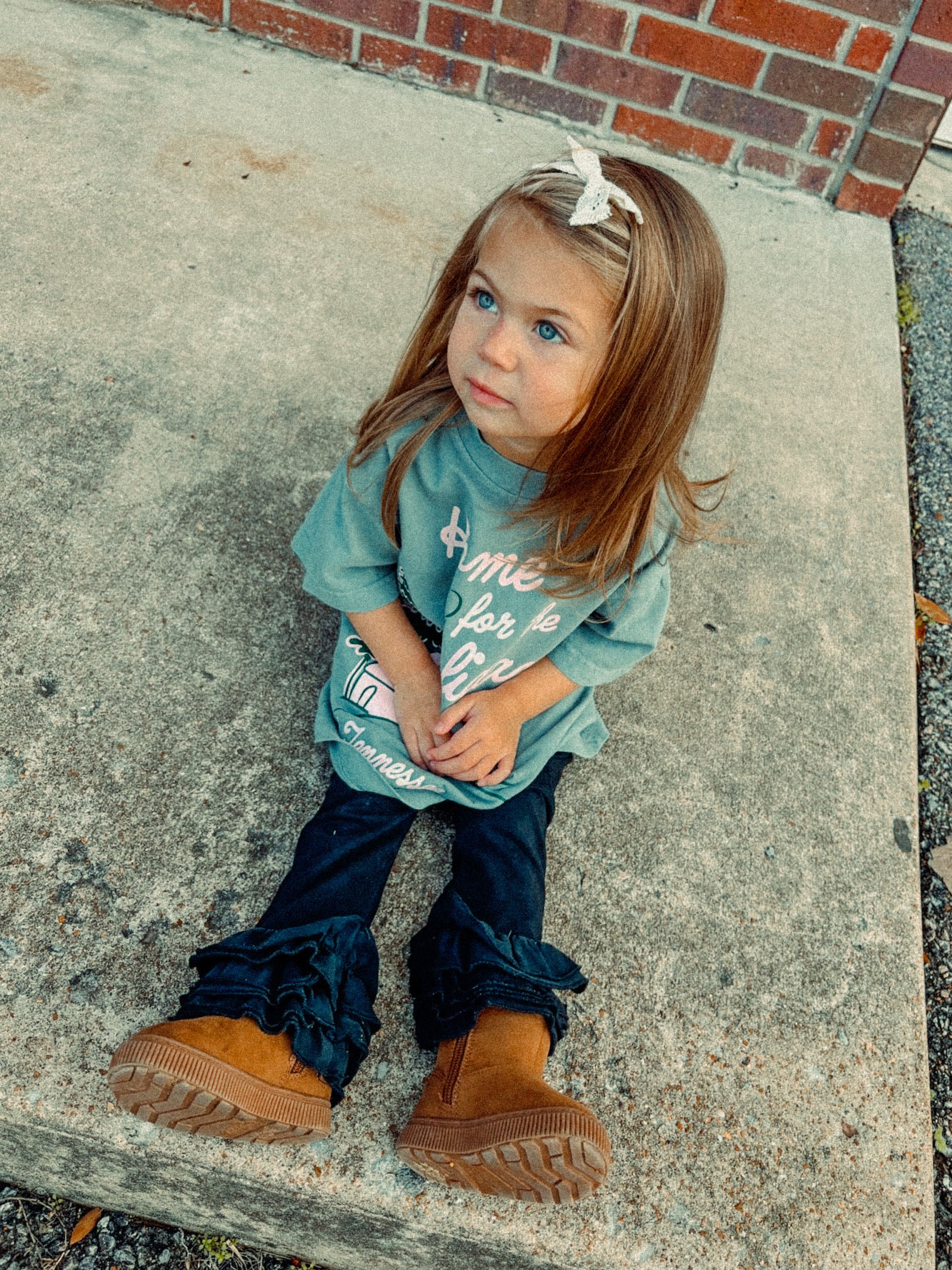 * KIDS * Home for the Holidays, TN Christmas Boxy T-Shirt