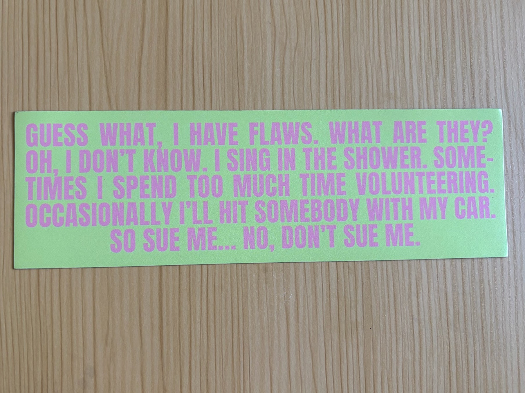 The Office, Michaels hits Meredith Car Magnet