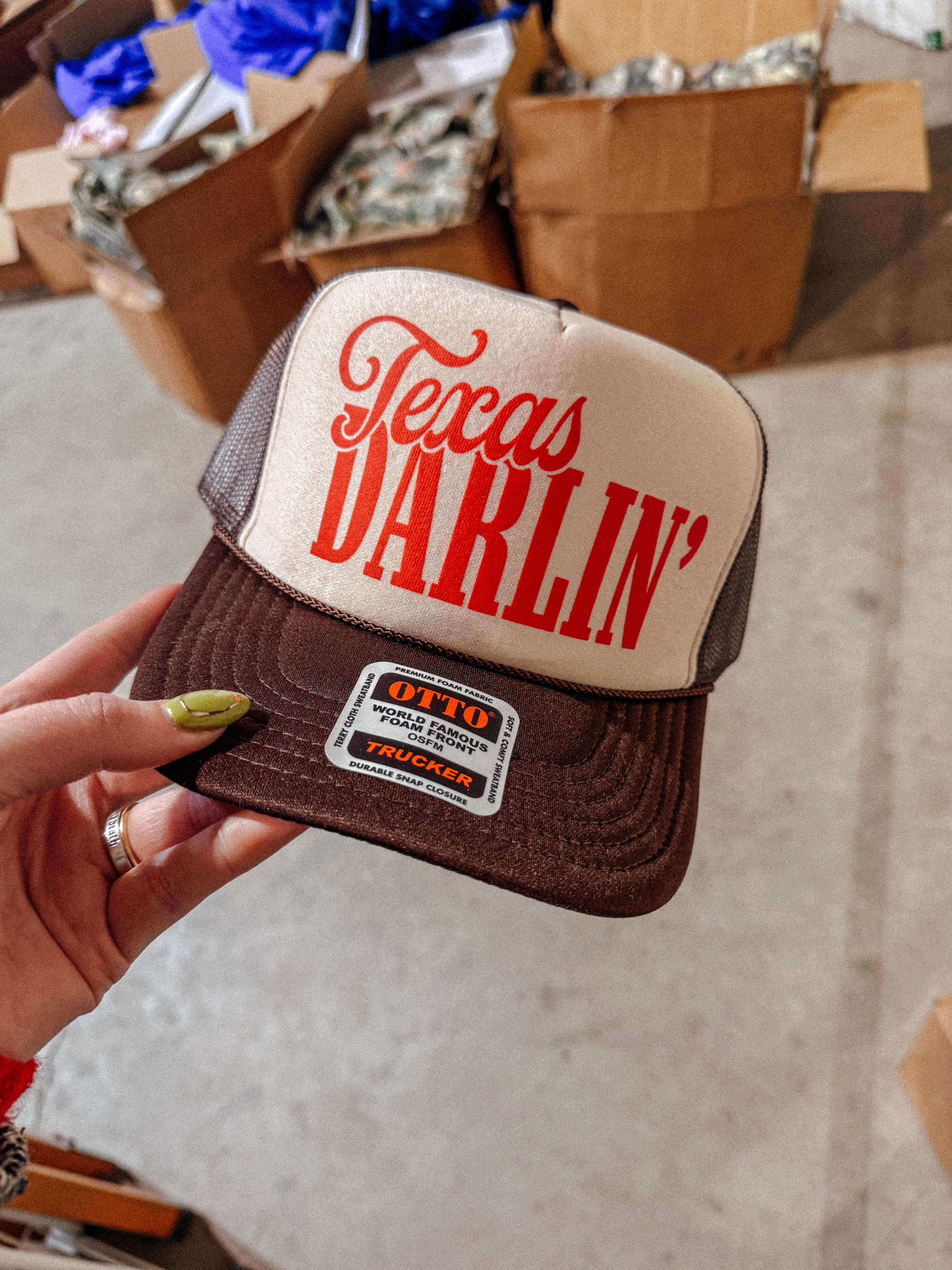 Underground Original Design: Texas Darlin', Western Trucker Hat