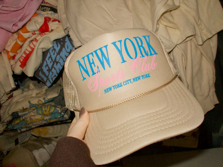 Underground Original Design: New York Sports Club Trucker Hat