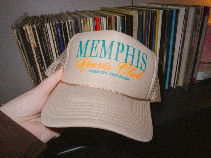 Underground Original Design: Memphis Sports Club Trucker Hat