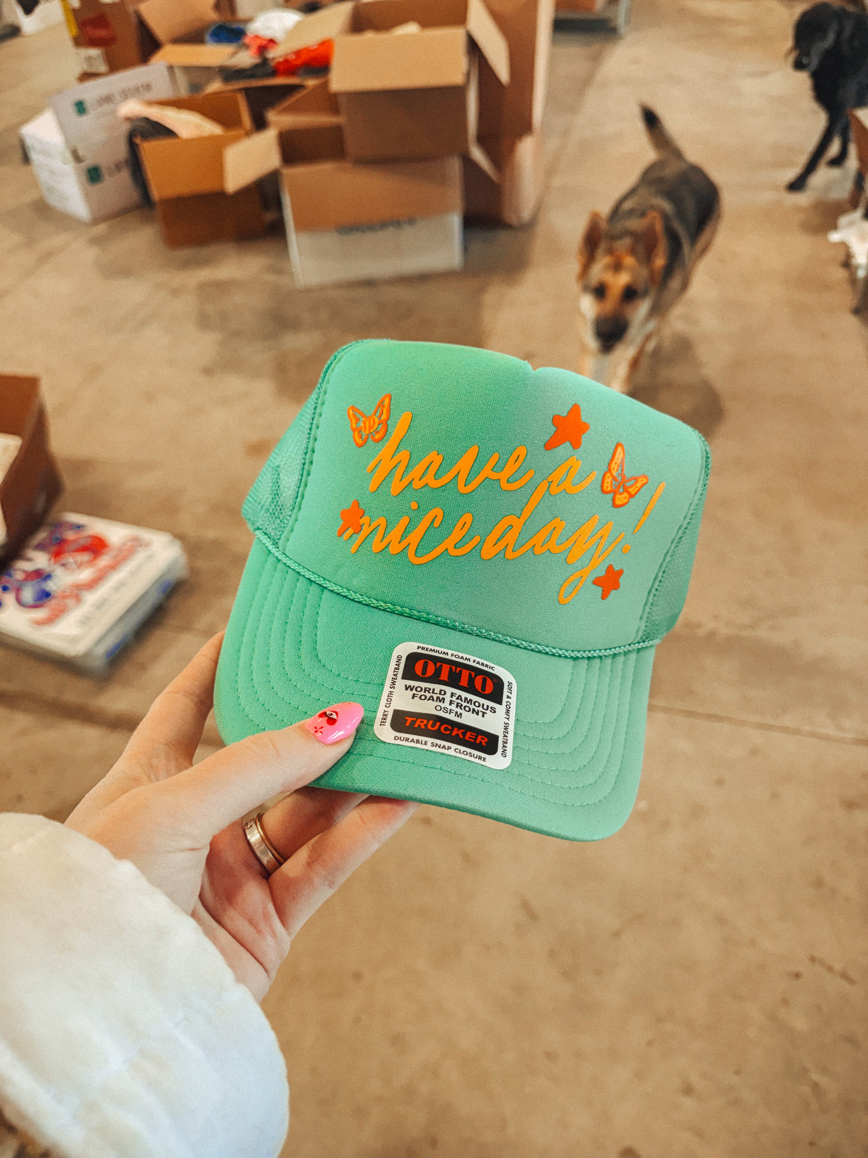 Underground Original Design: Have a Nice Day! Trucker Hat