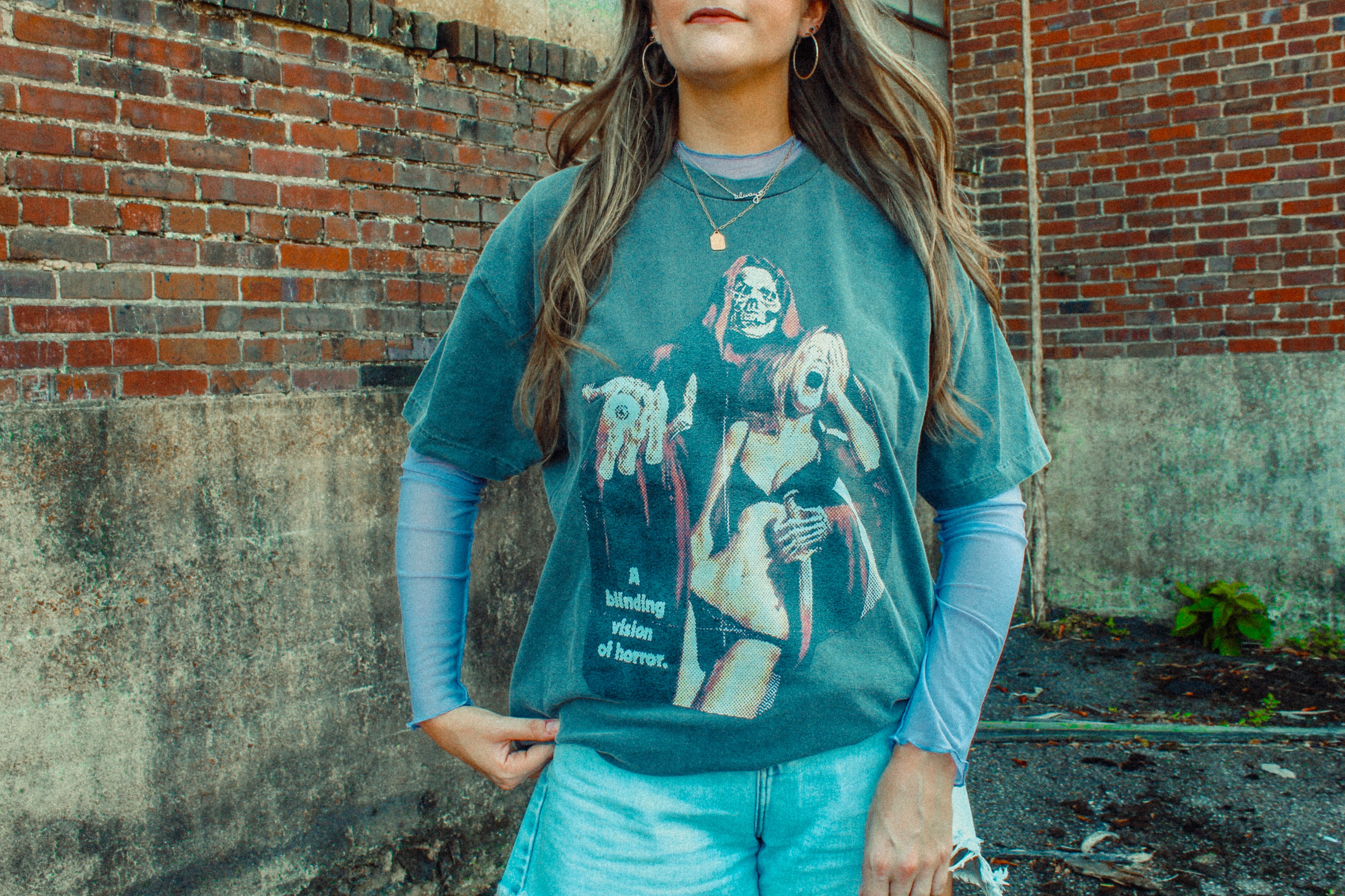 Lettuce Trim Mesh Sheer Top – the Clandestine Underground