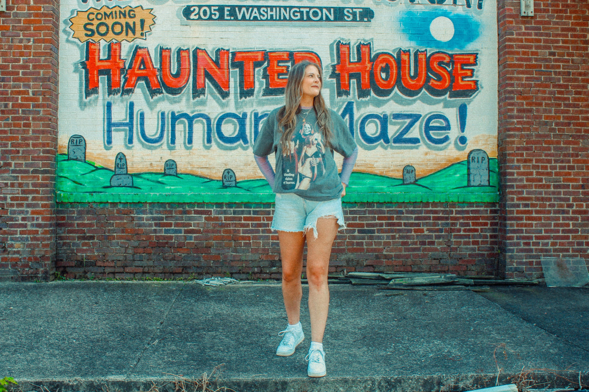 Blinding Horror Boxy Oversized T-Shirt