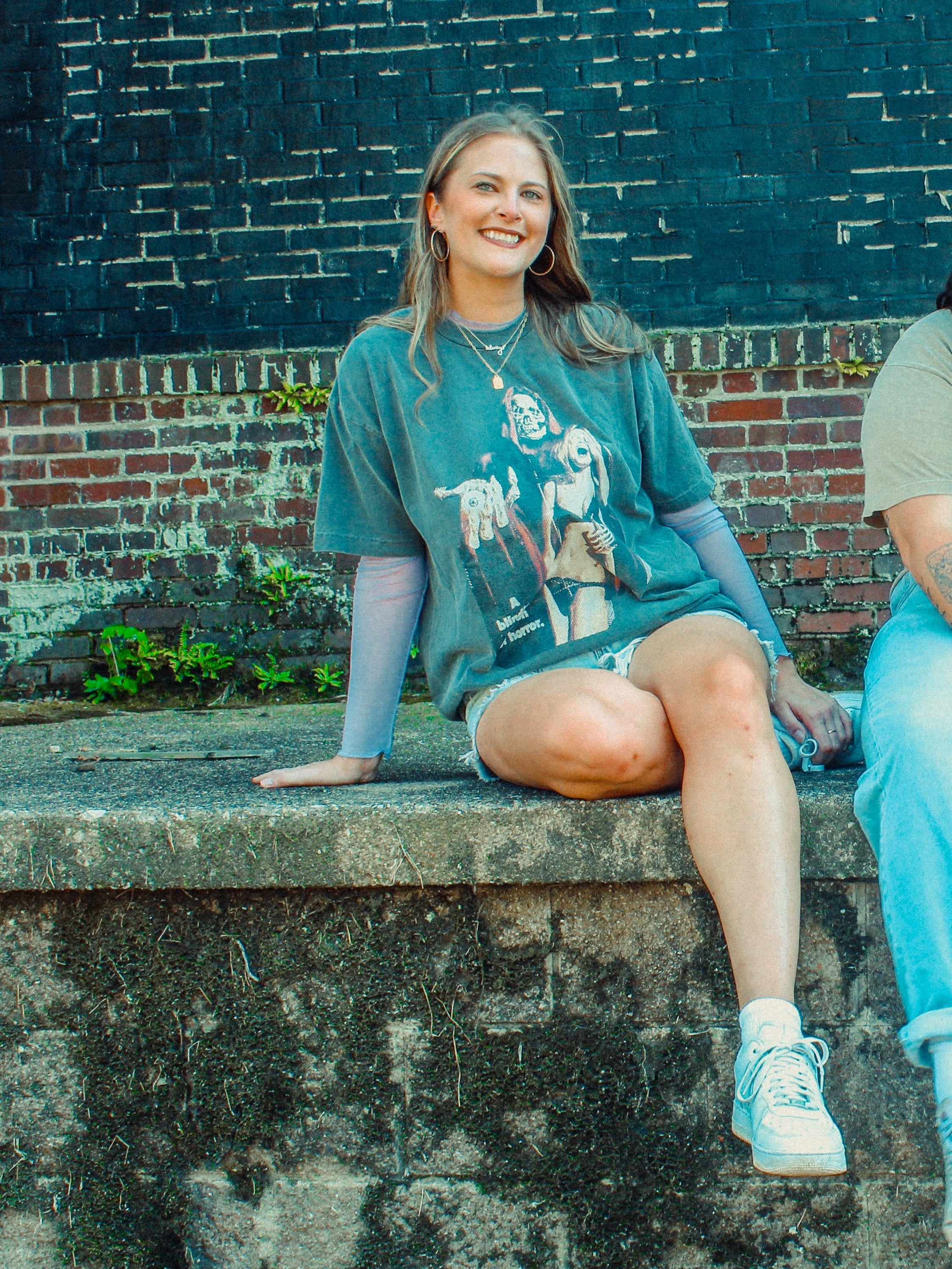 Underground Original Design: Blinding Horror Boxy Oversized T-Shirt