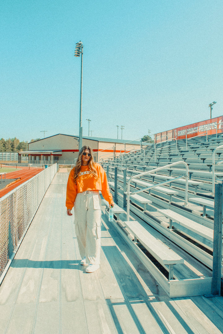 Tennessee, Game Day Cropped Sweatshirt