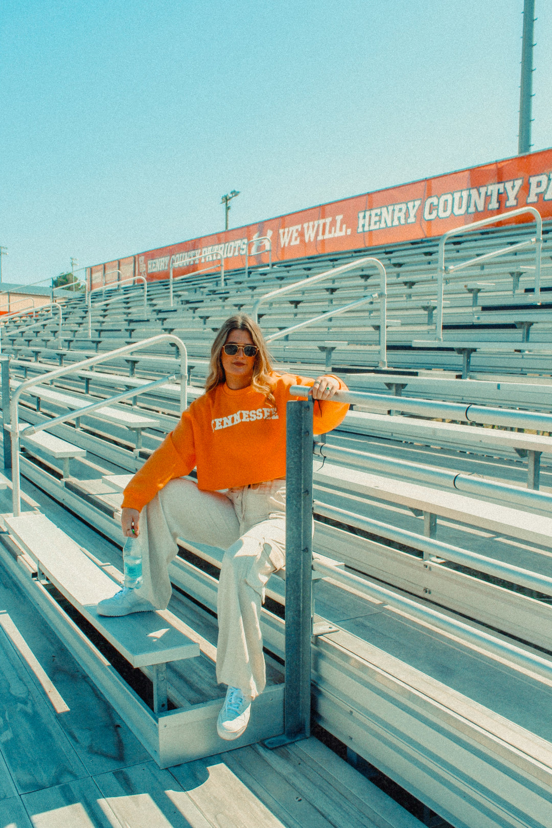 Tennessee, Game Day Cropped Sweatshirt