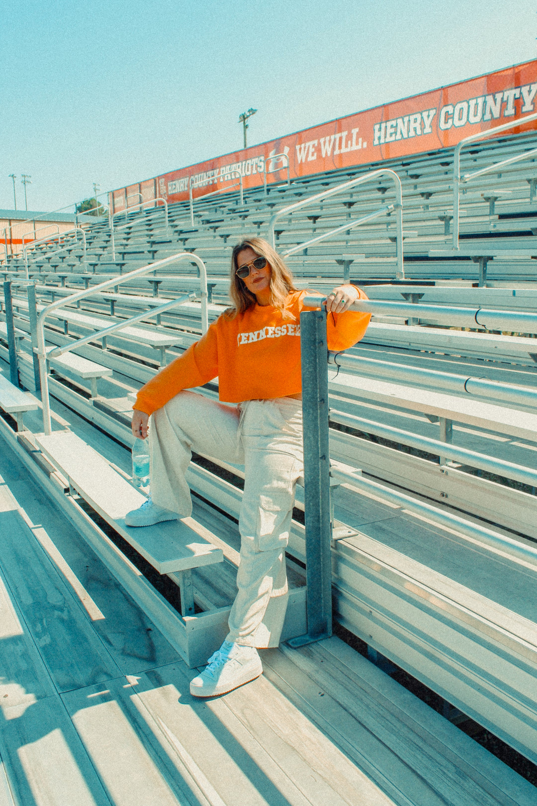 Tennessee, Game Day Cropped Sweatshirt